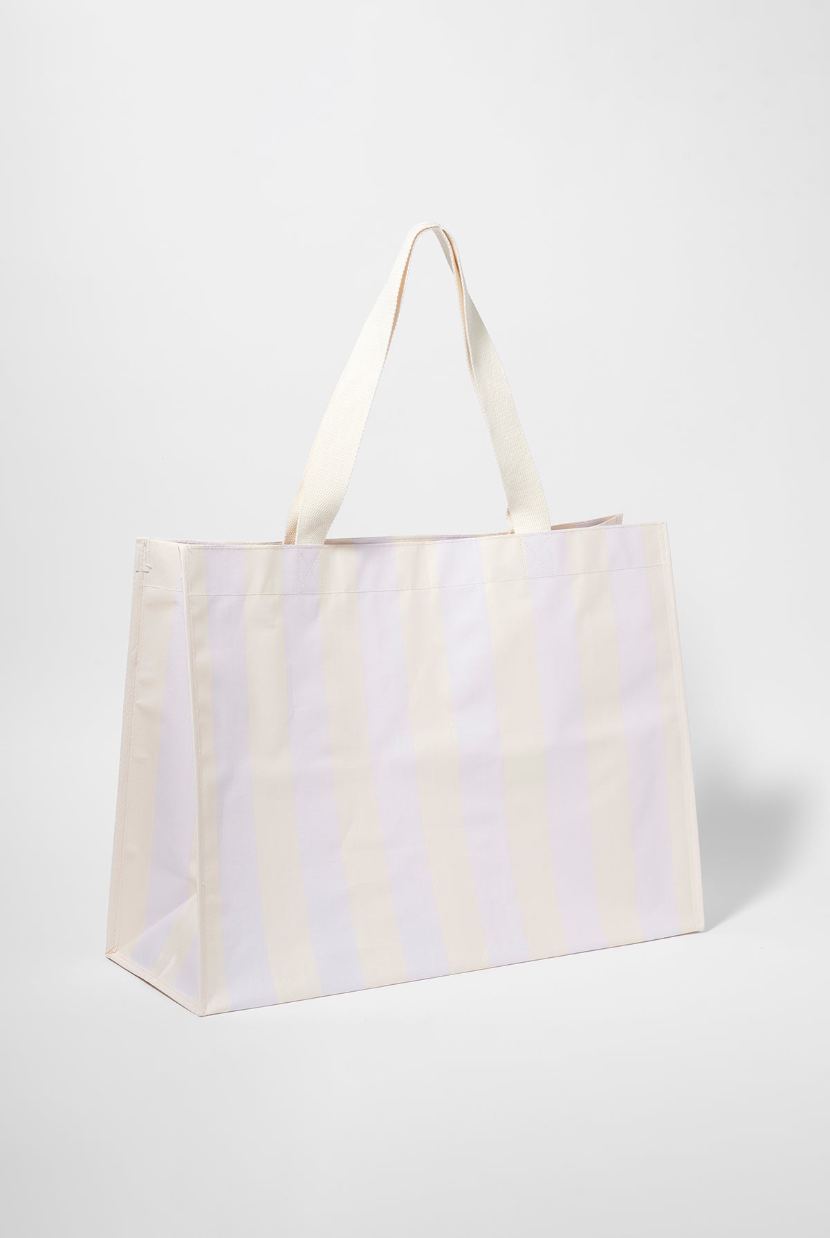 Sunnylife Carryall Beach Bag Rio Sun Pastel Lilac Stripe