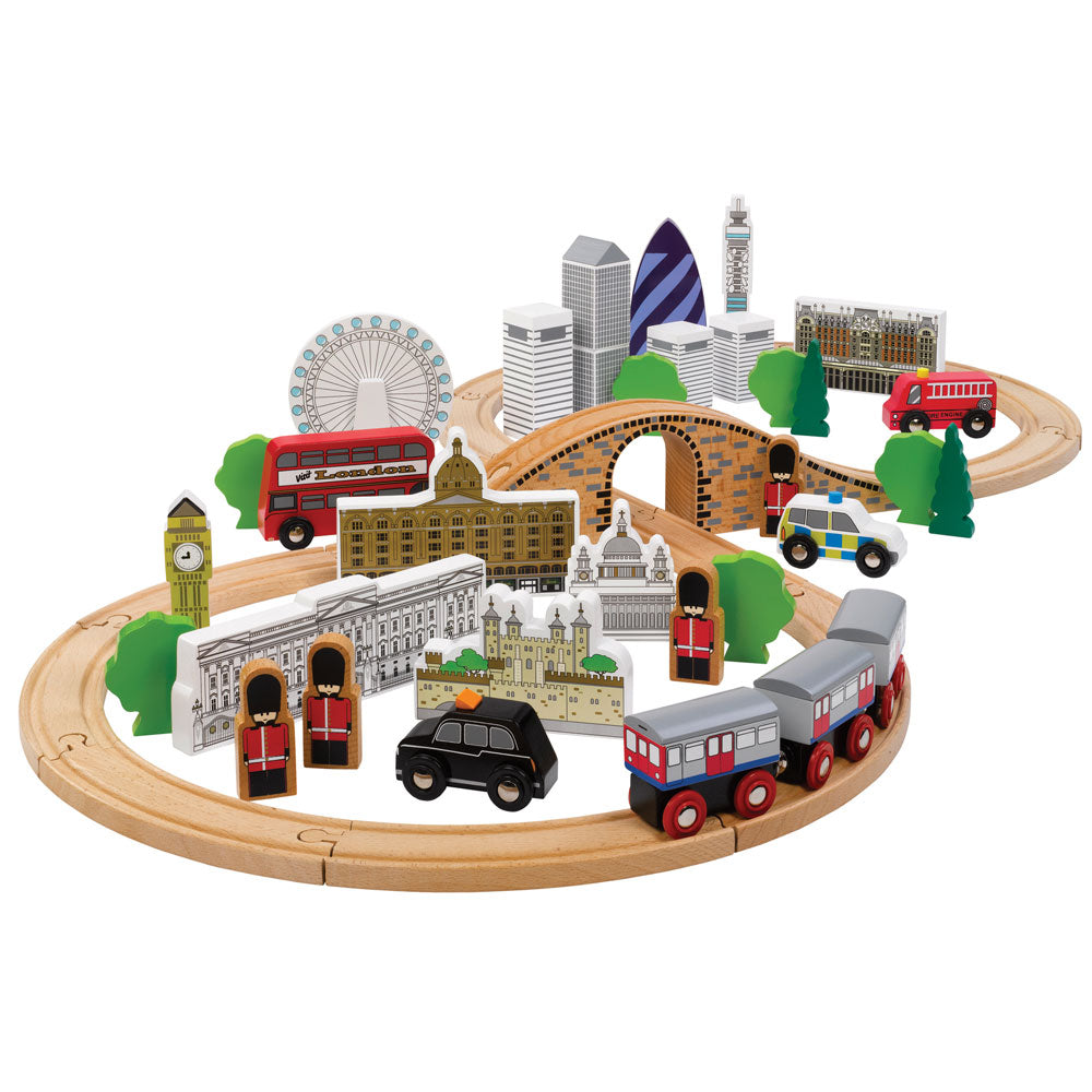 Tidlo City of London Train Set