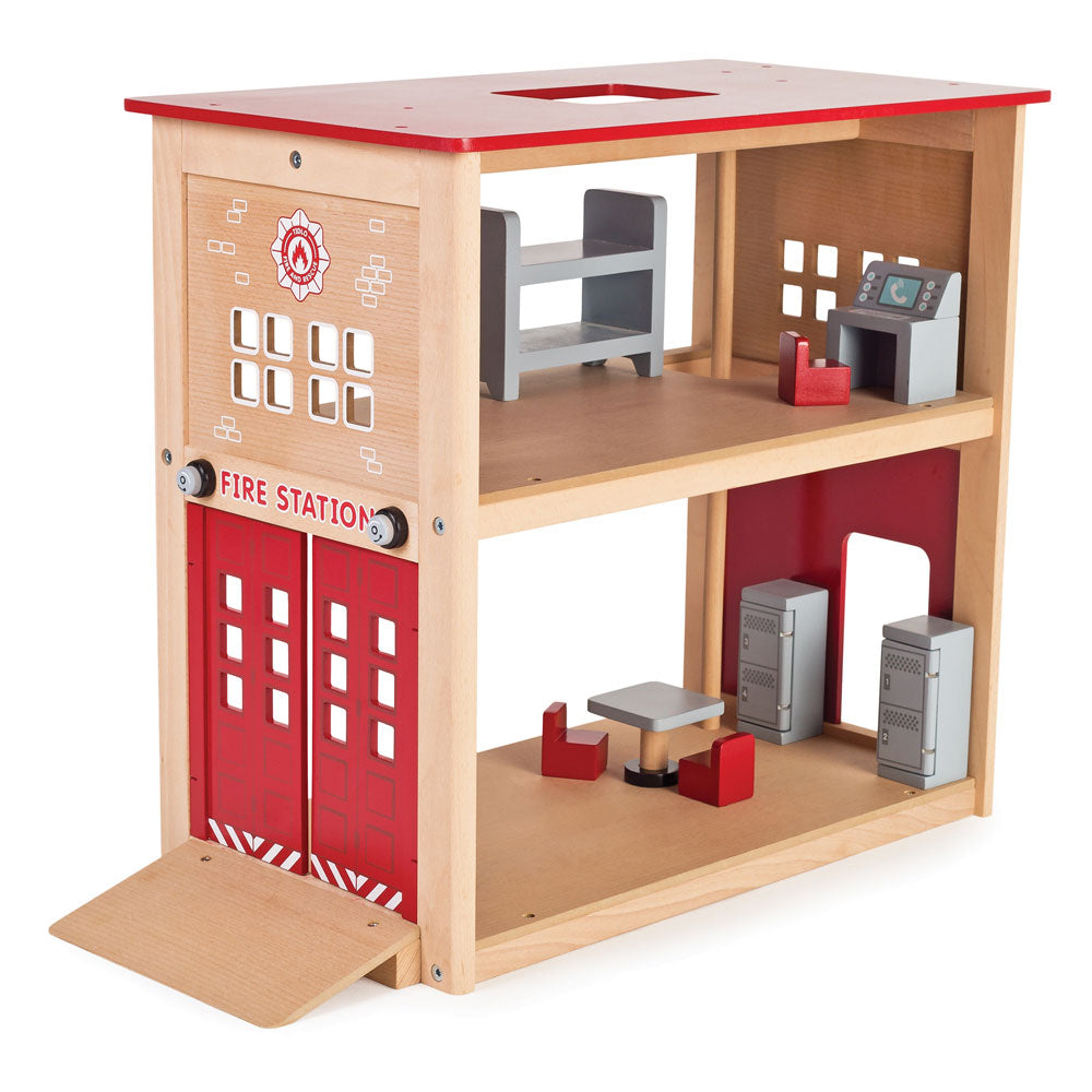 Tidlo Fire Station Playset