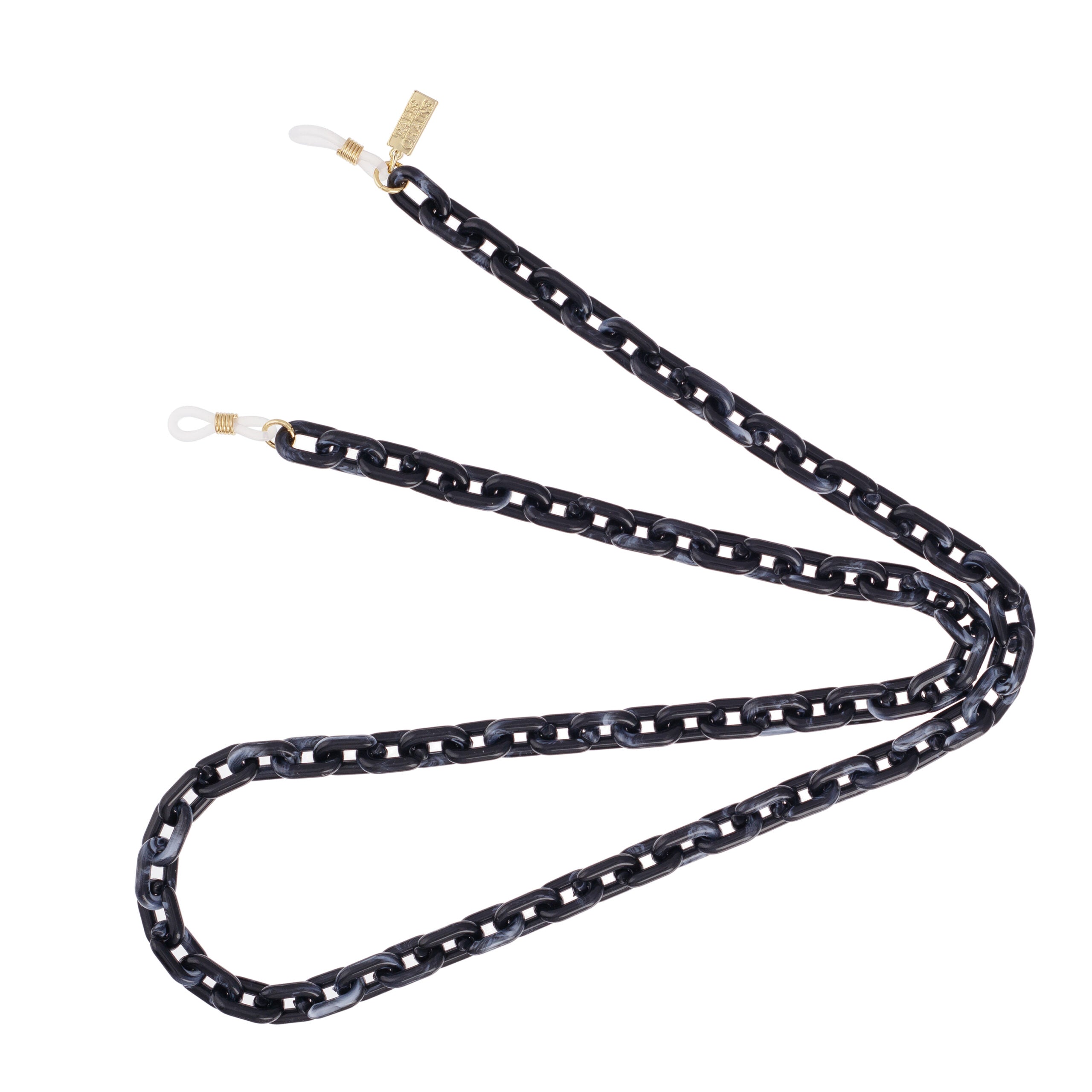 Talis Chains Resin Light Sunglasses Chain Black Marble