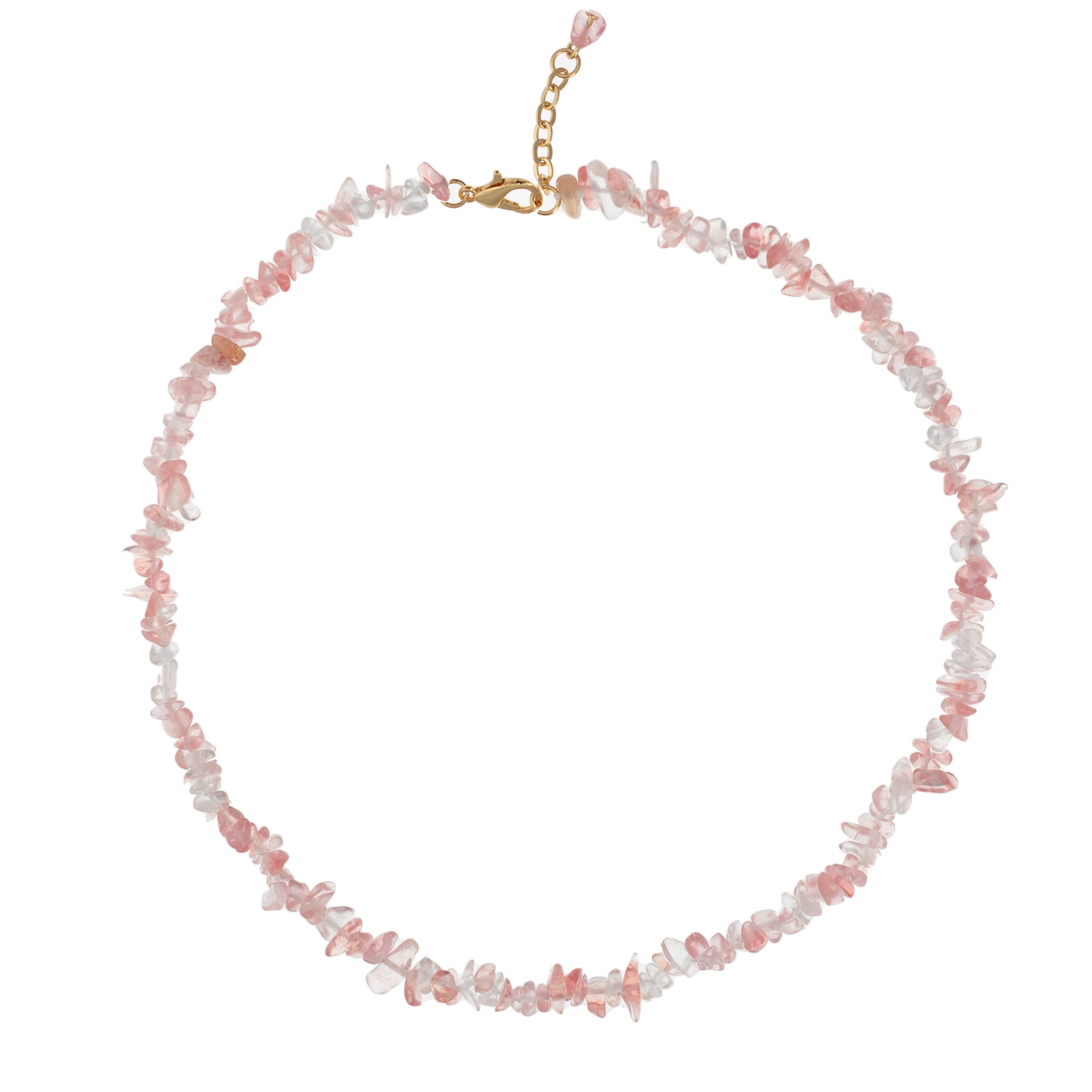 Talis Chains Chip Stone Choker Strawberry