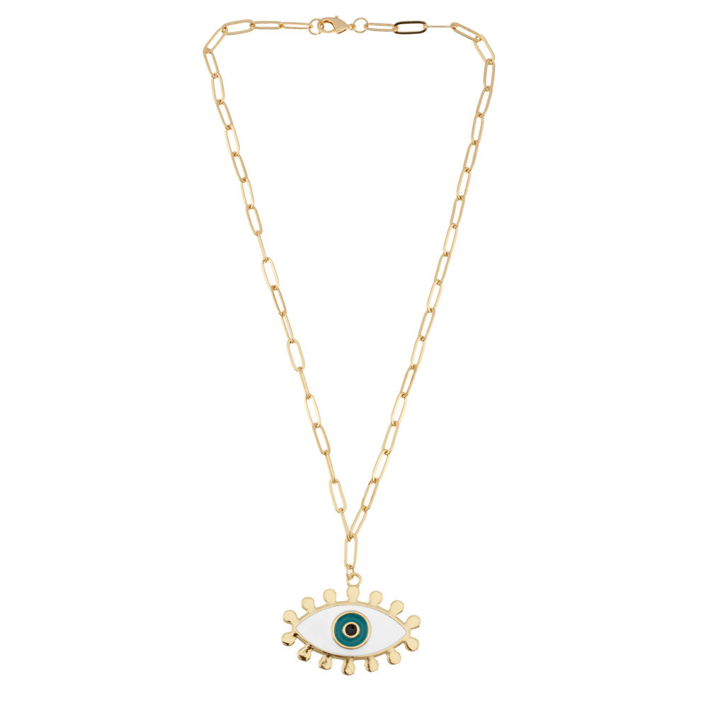 Talis Chains Eye Spy Necklace - Gold