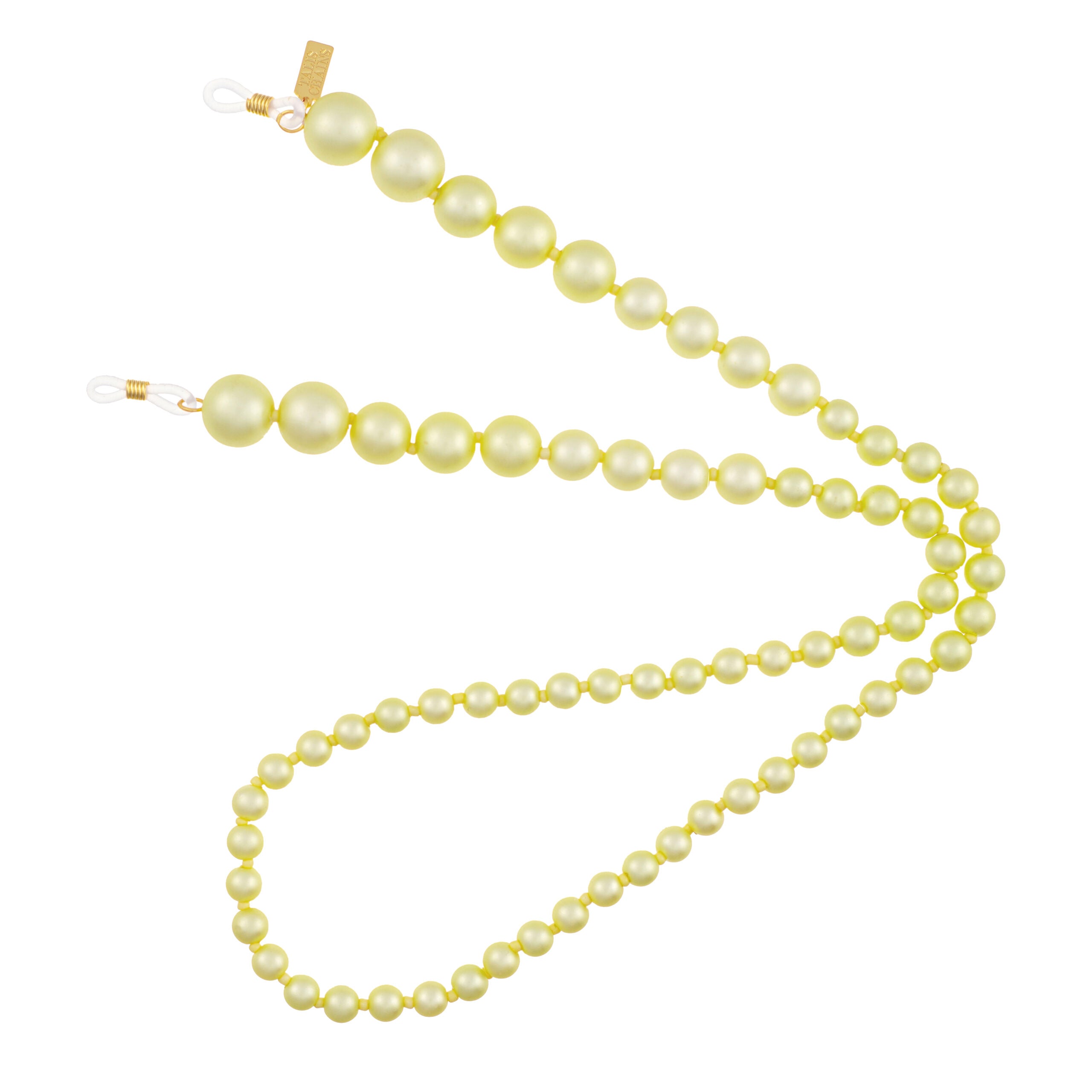 Talis Chains Pearl XL Sunglasses Chain - Lemon