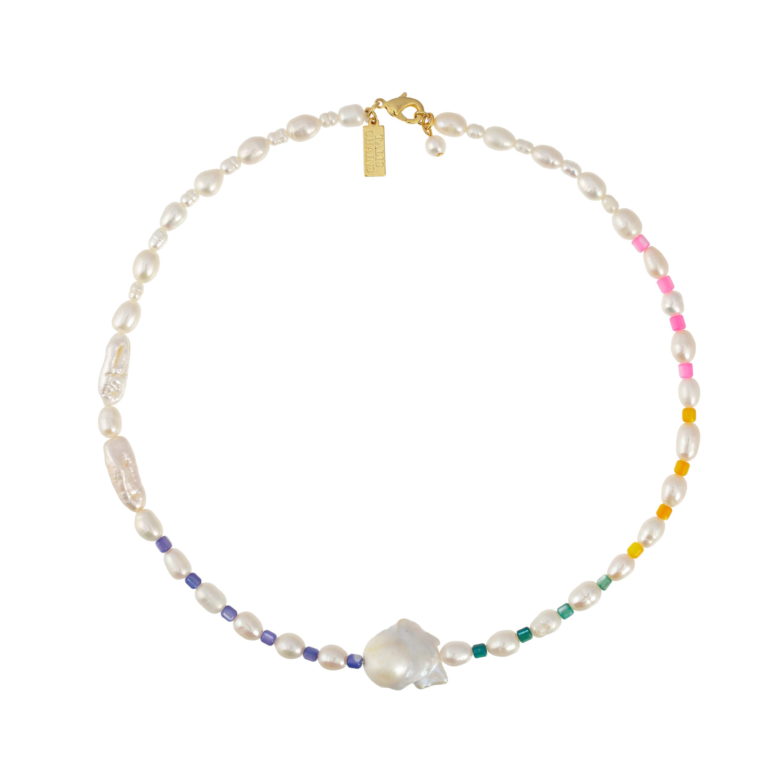 Talis Chains Pearly Rainbow Necklace