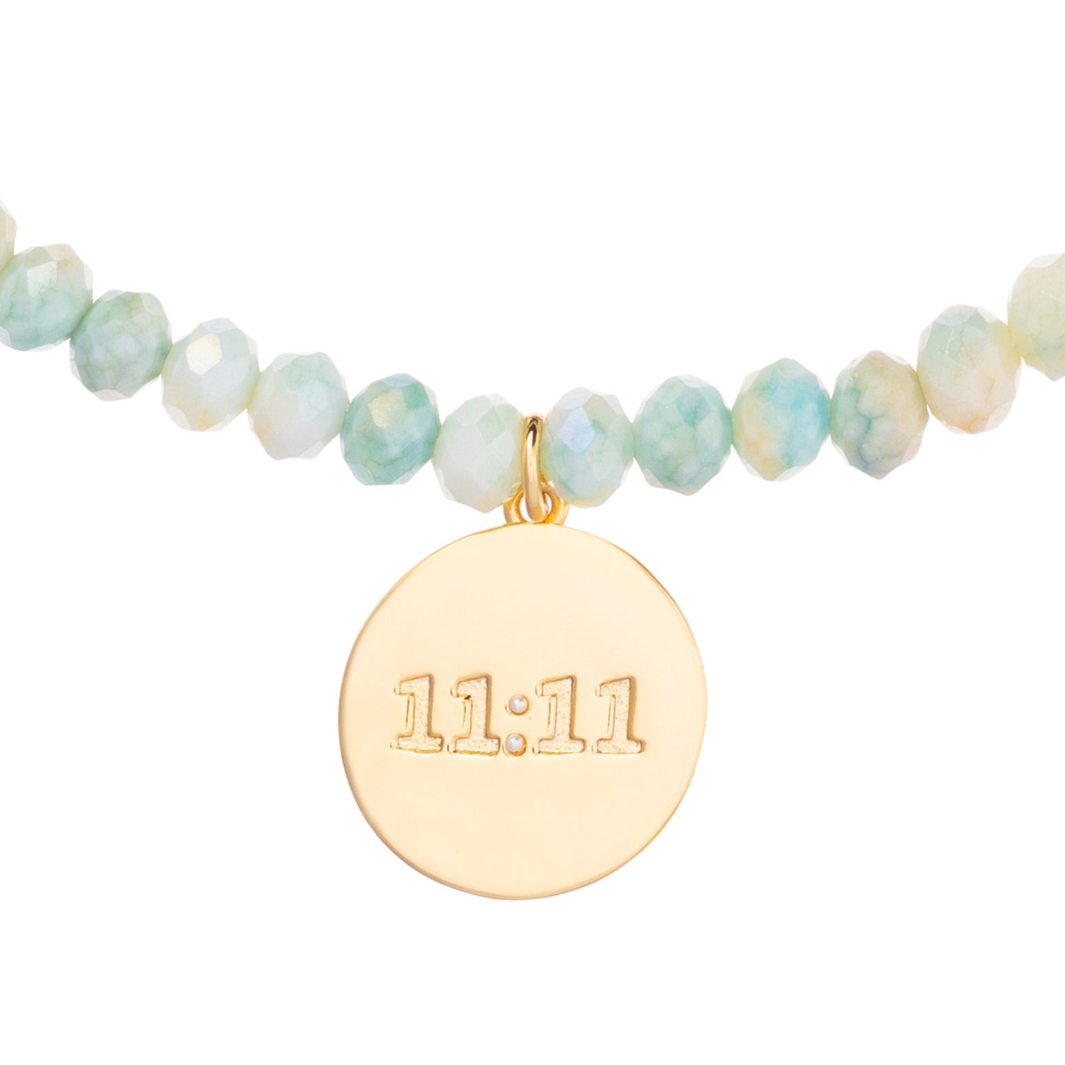 Talis Chains Manifest Pendant Necklace- Blue