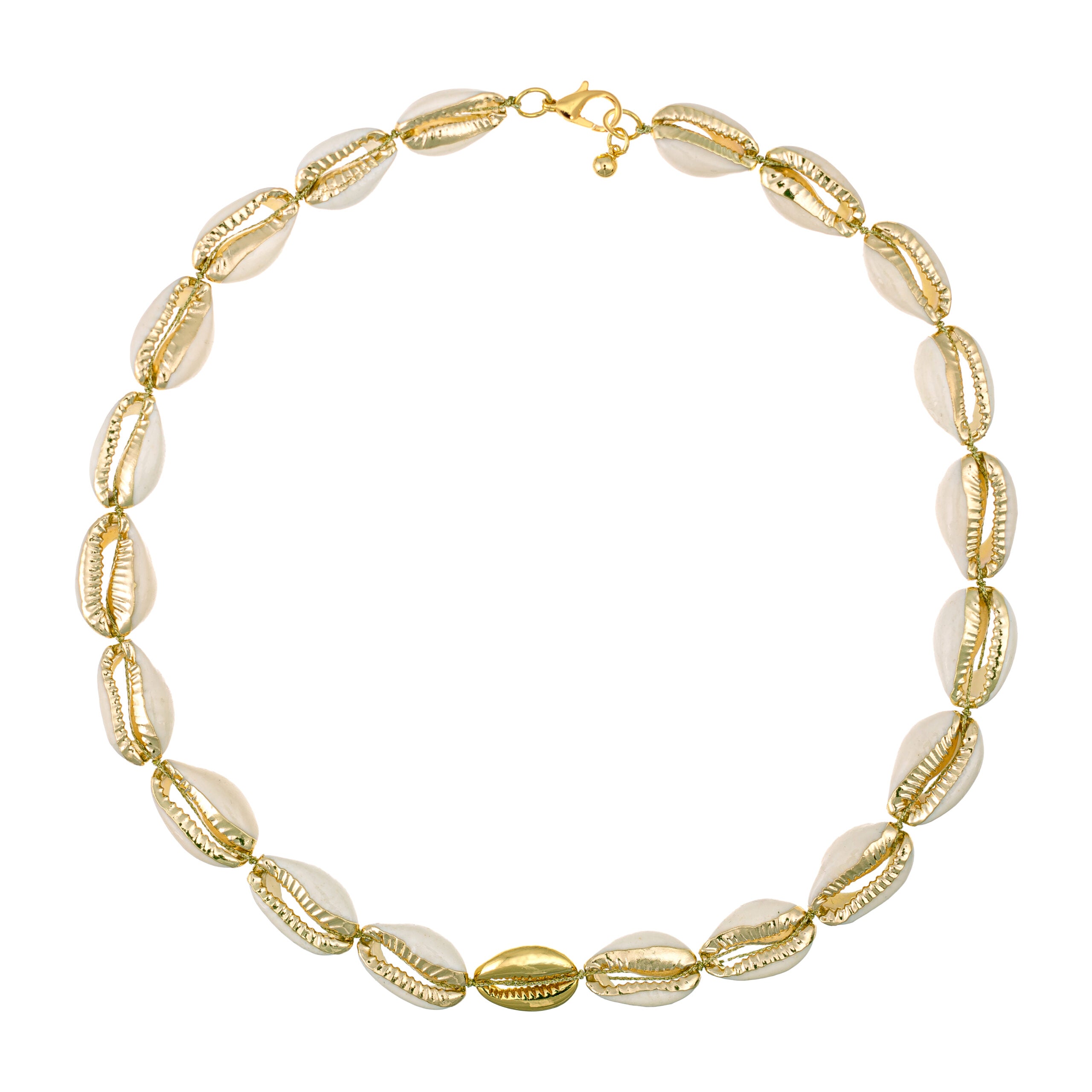 Talis Chains Shell Necklace Gold