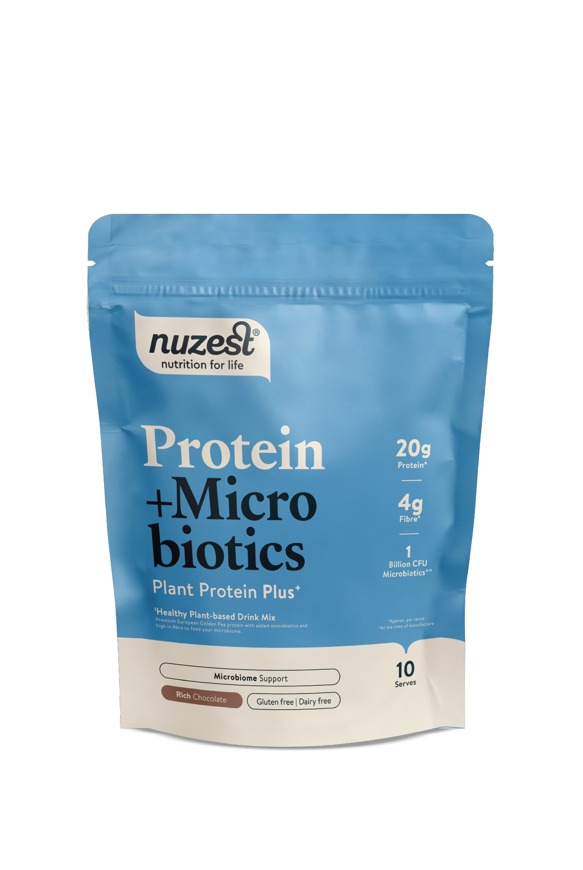 Nuzest Protein + Microbiotics - Rich Chocolate