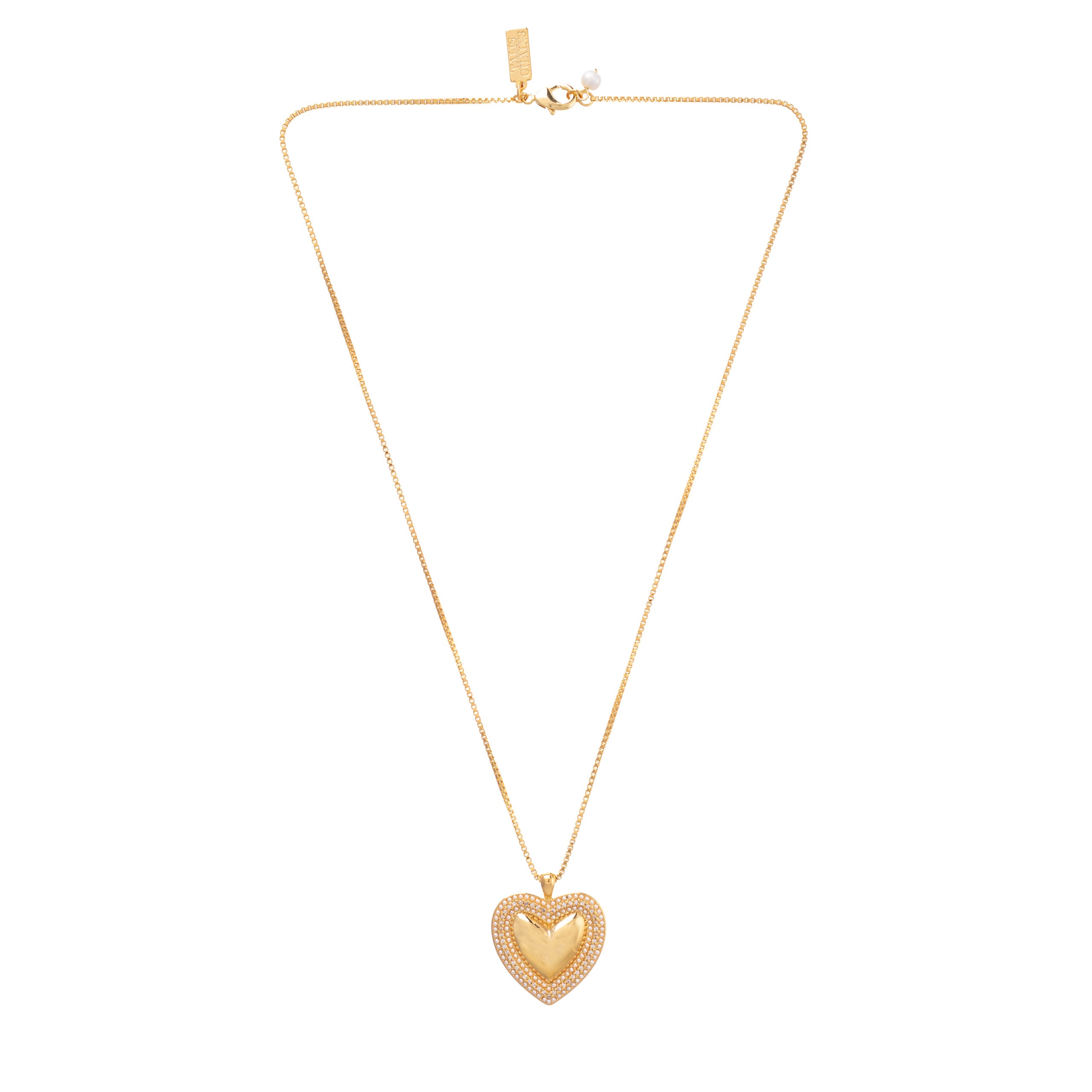 Talis Chains You Have My Beating Heart Pendant Necklace