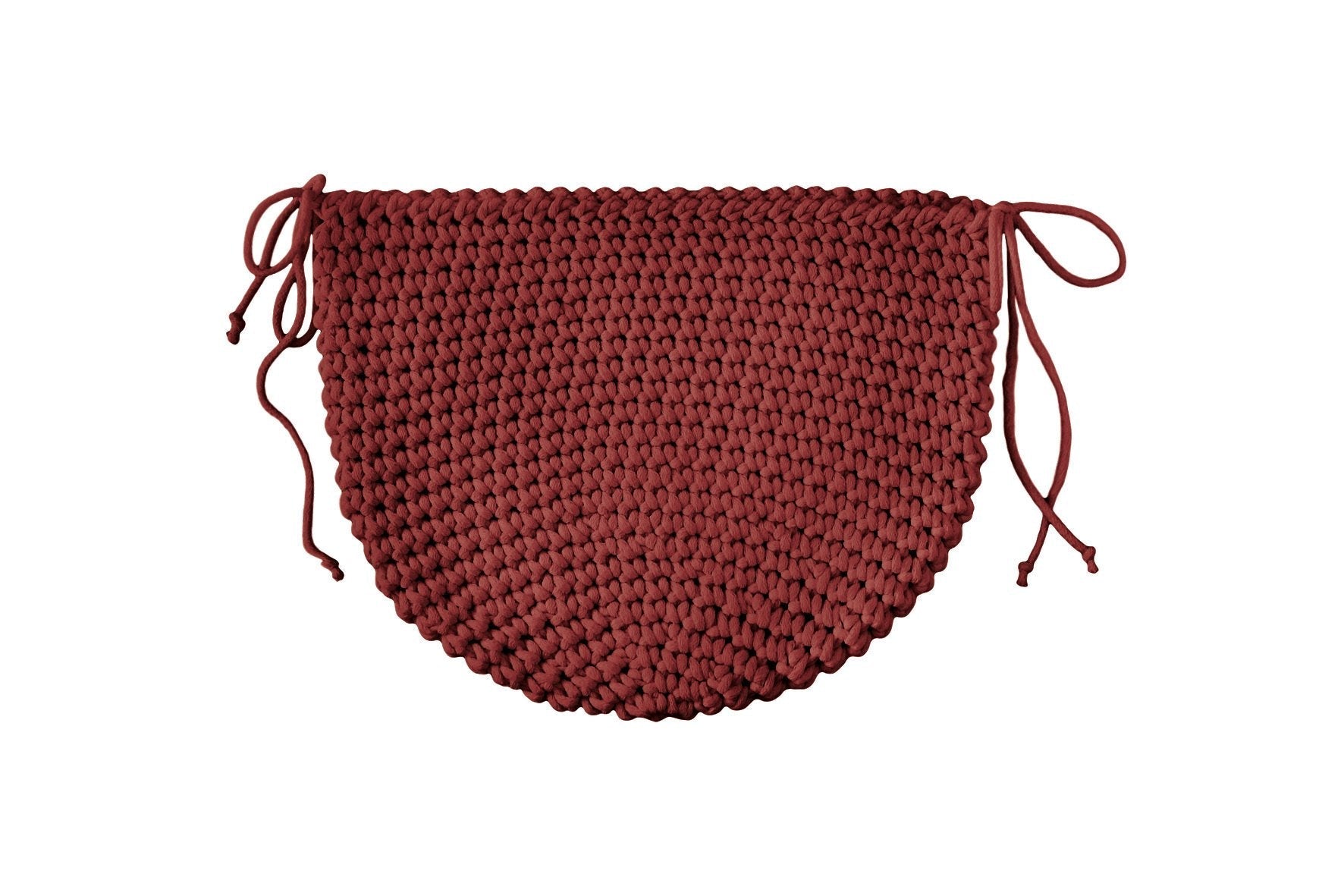 Zuri House Crochet Pocket | TERRACOTTA