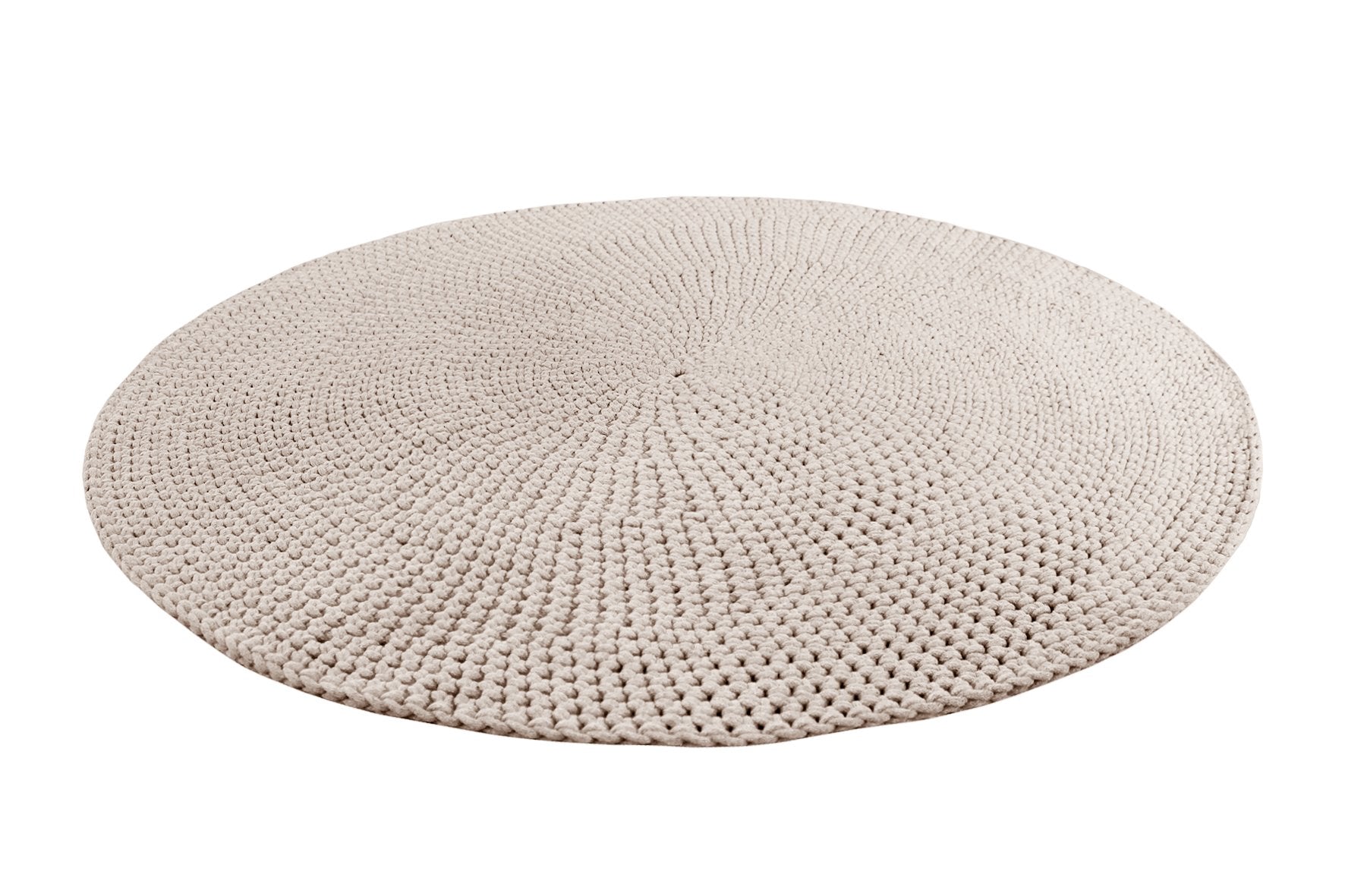 Zuri House Crochet Rug MOON | BEIGE - 90 cm