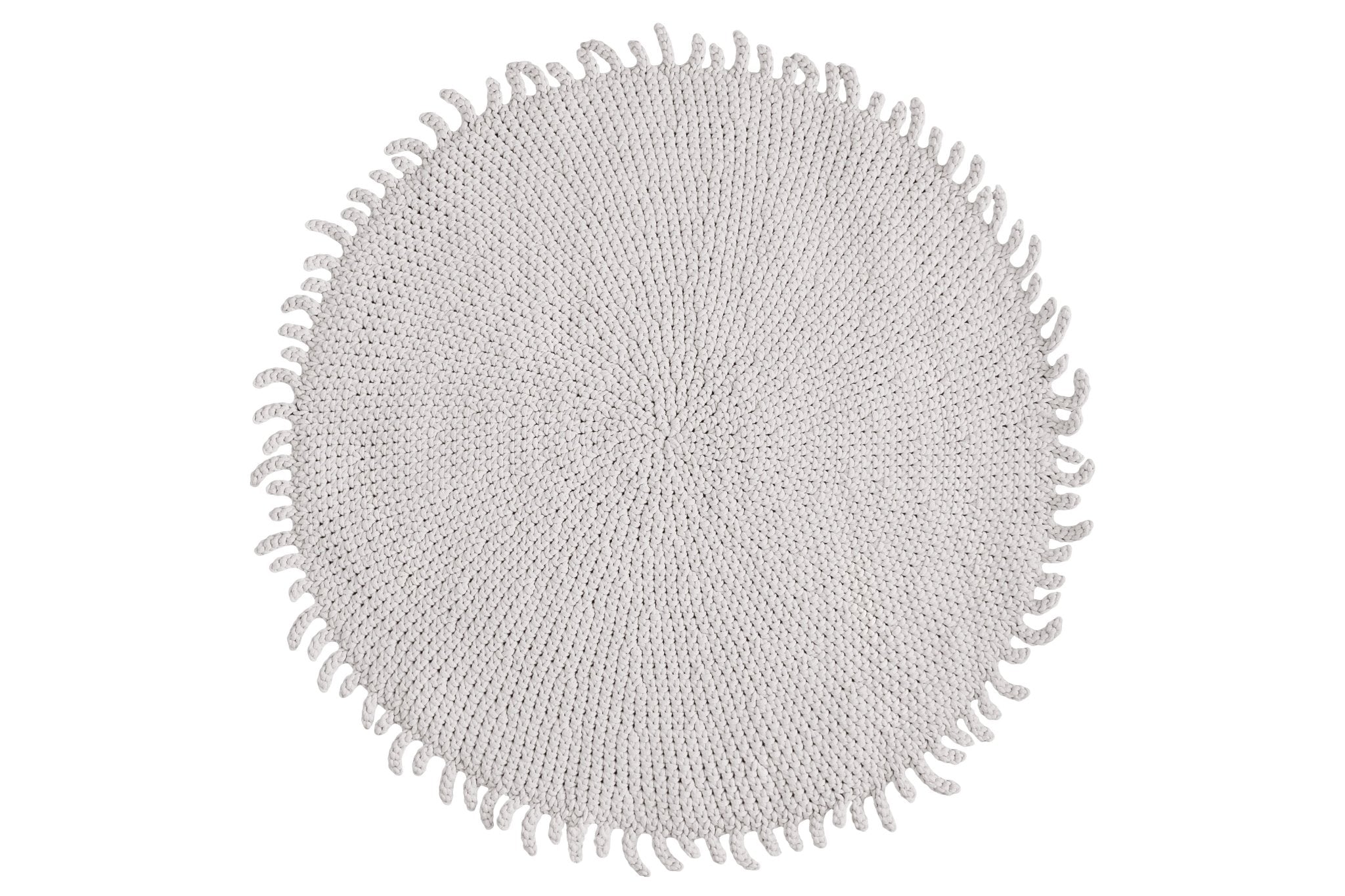 Zuri House Crochet Rug SUN | OATMEAL - 170 cm