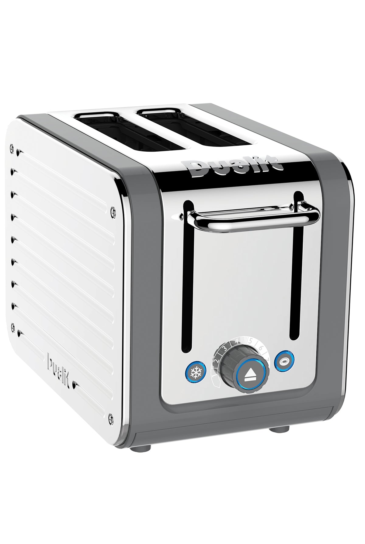 Dualit Architect 2 Slot Grey & Stainless Steel Toaster