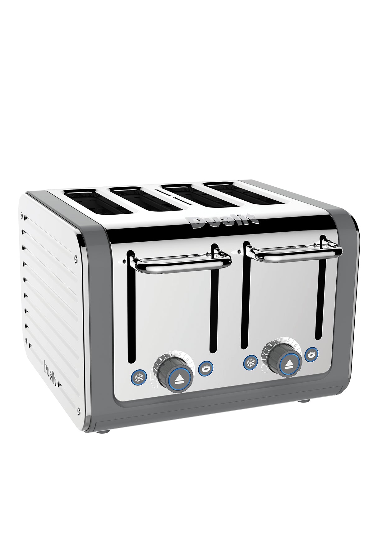 Dualit Architect 4 Slot Grey & Stainless Steel Toaster