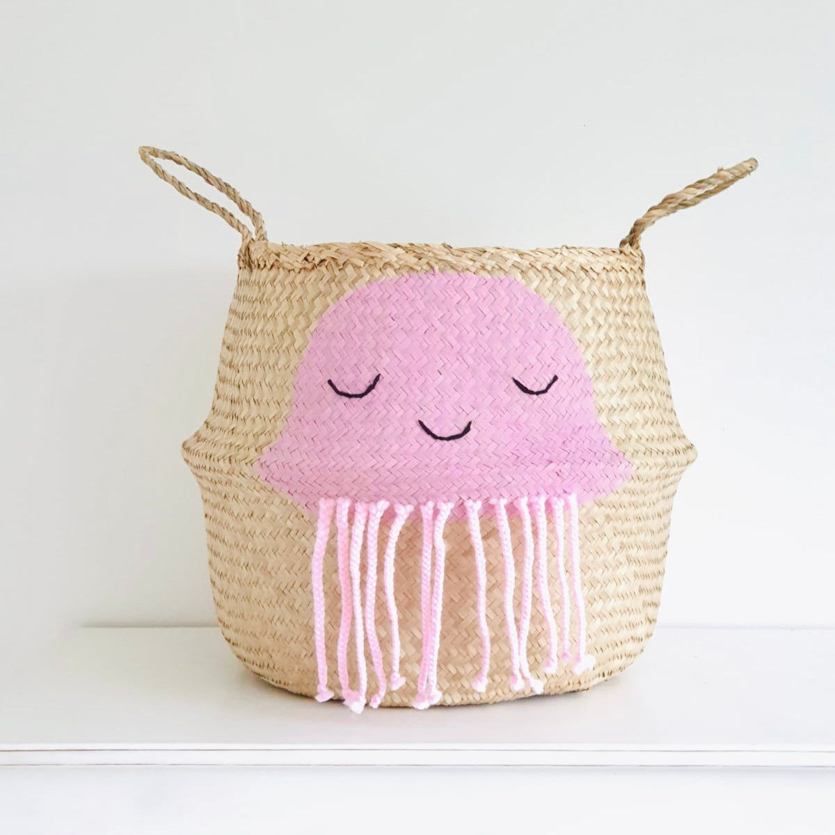 Bellybambino Pink Jellyfish Basket - Extra Large