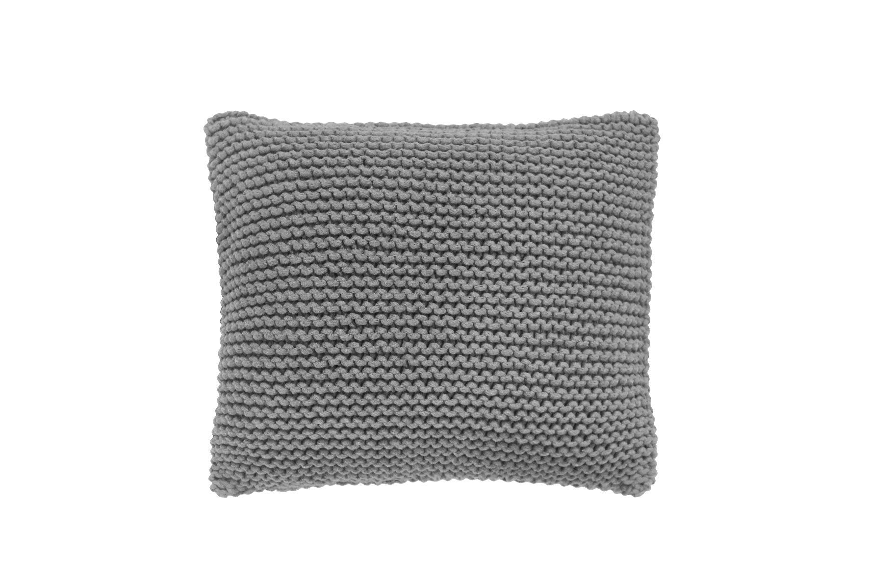 Zuri House Knitted Cushion | DARK GREY - 1 cushion 60 x 60 cm