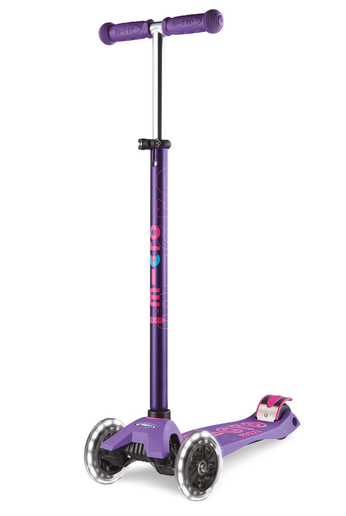 Micro Scooters Maxi Deluxe LED Purple