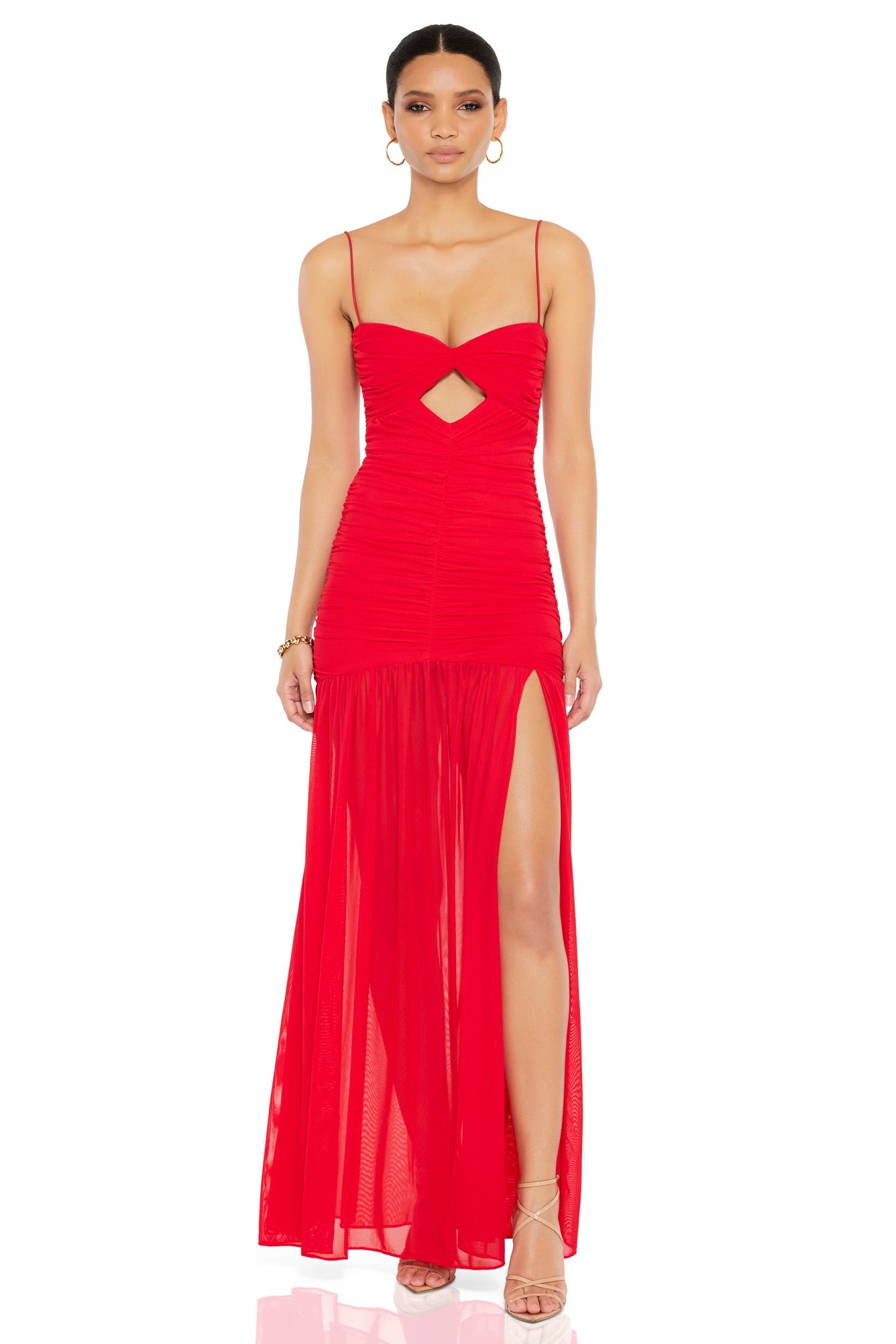 Nookie Monroe Gown Flame - XS