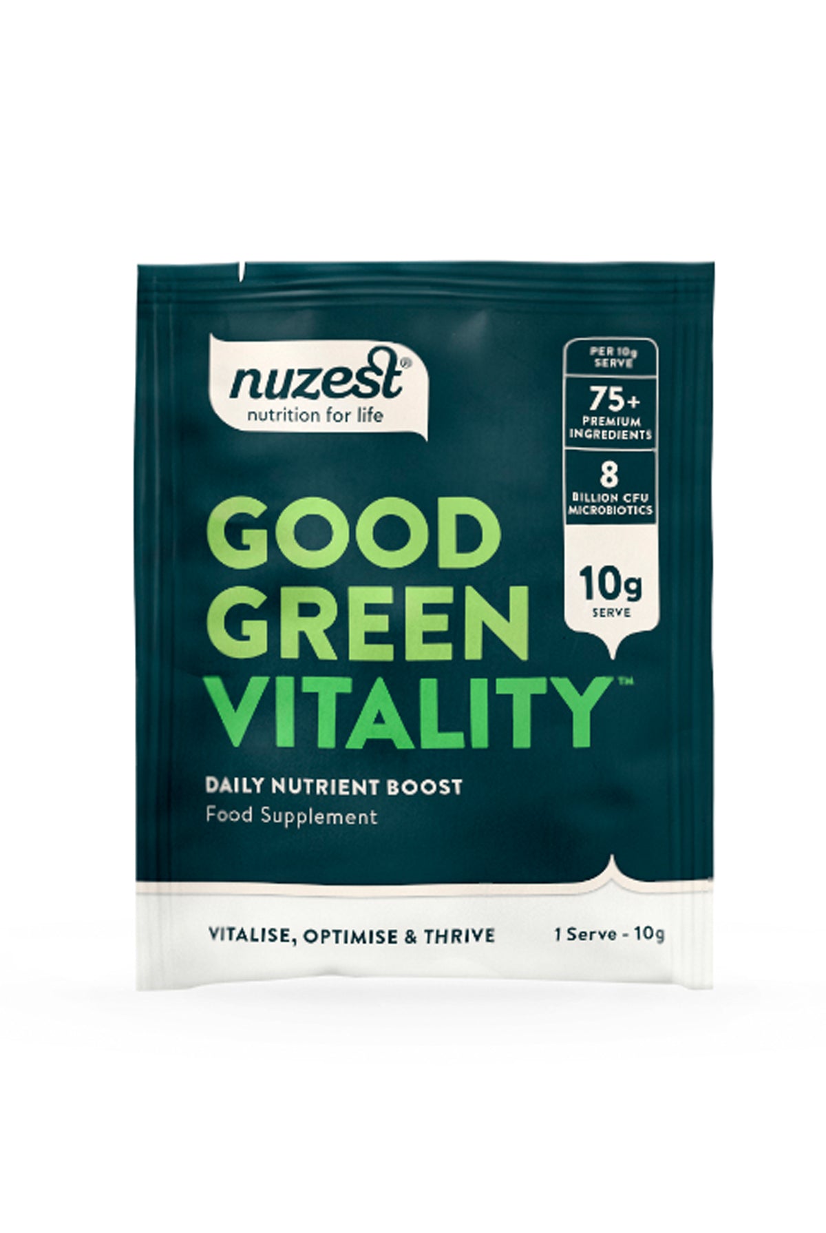 Nuzest Good Green Vitality Sachets - 10g