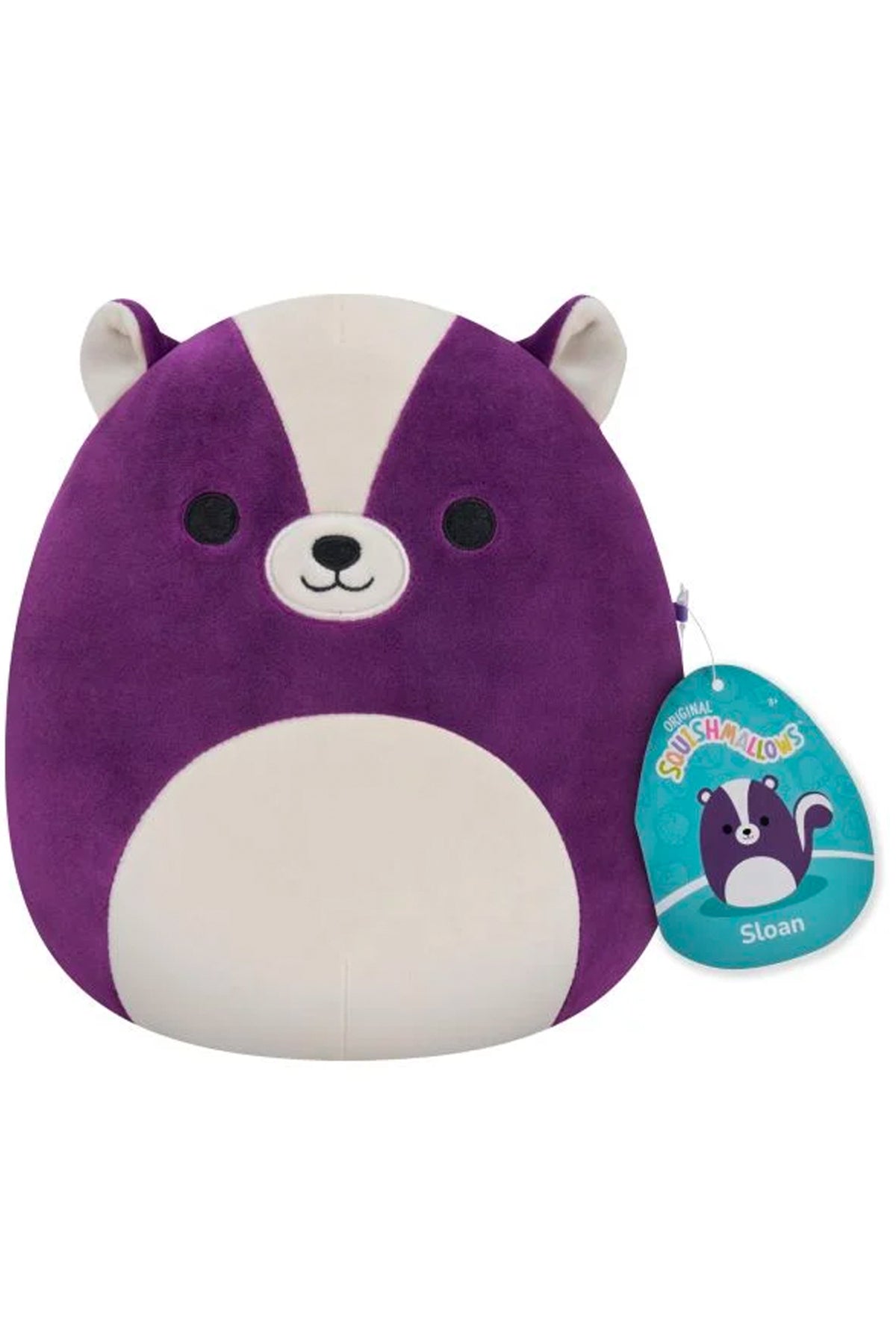 Squishmallows Sloan the Purple Skunk