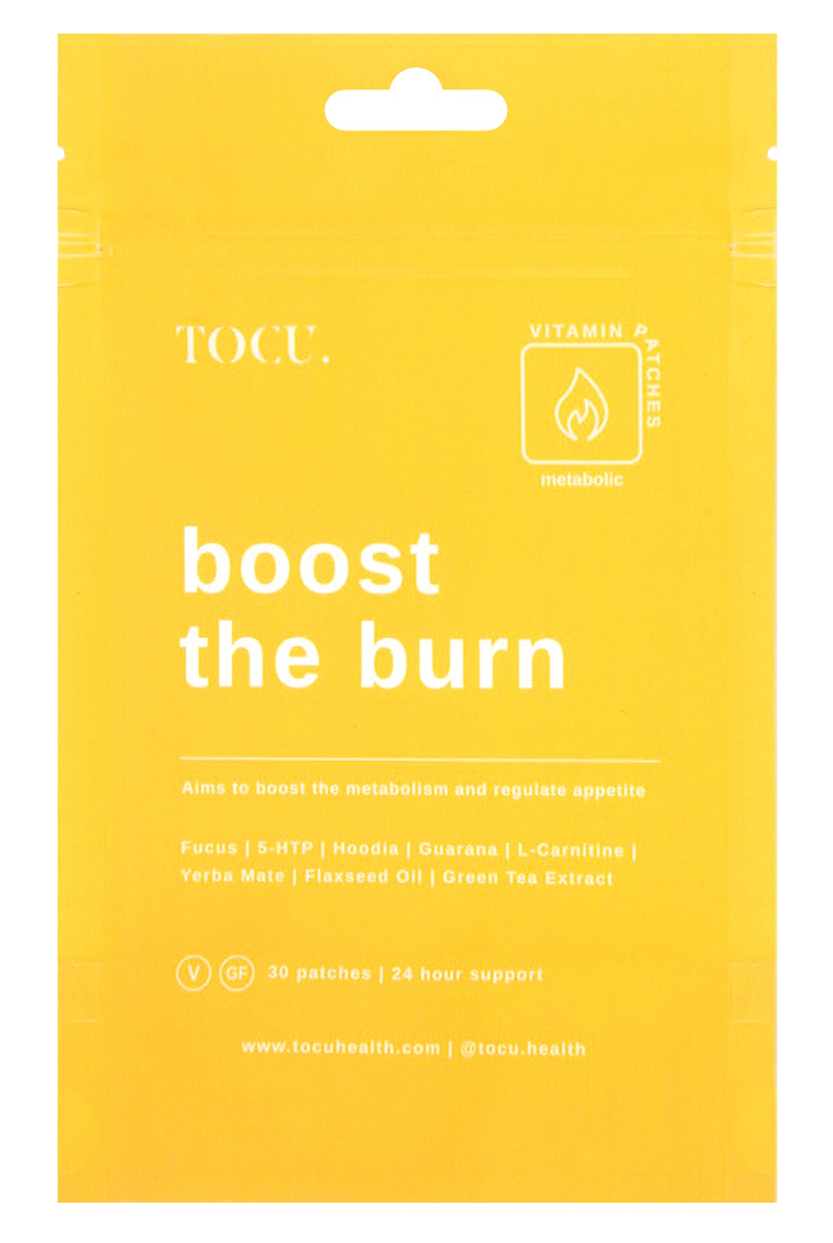 TOCU Boost The Burn Vitamin Patches - 30 patches