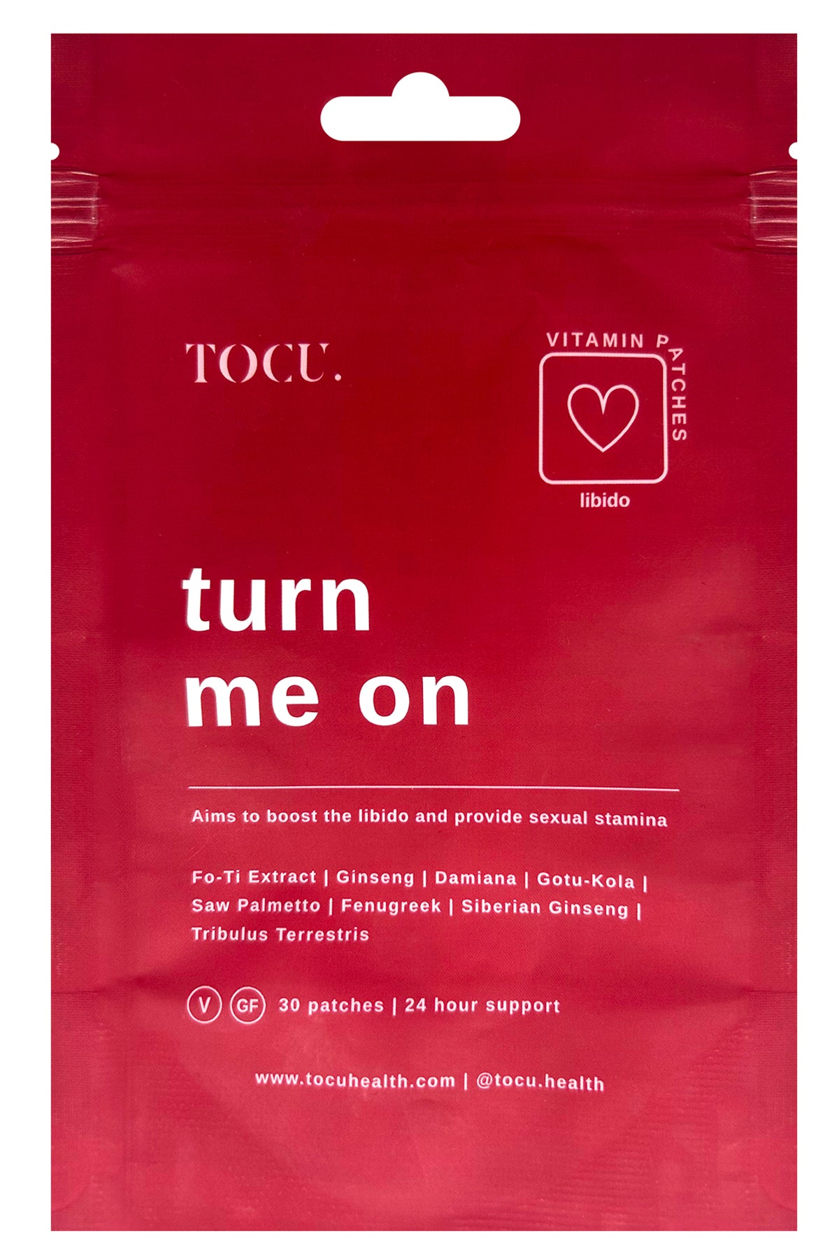 TOCU Turn Me On Vitamin Patches - 30 patches