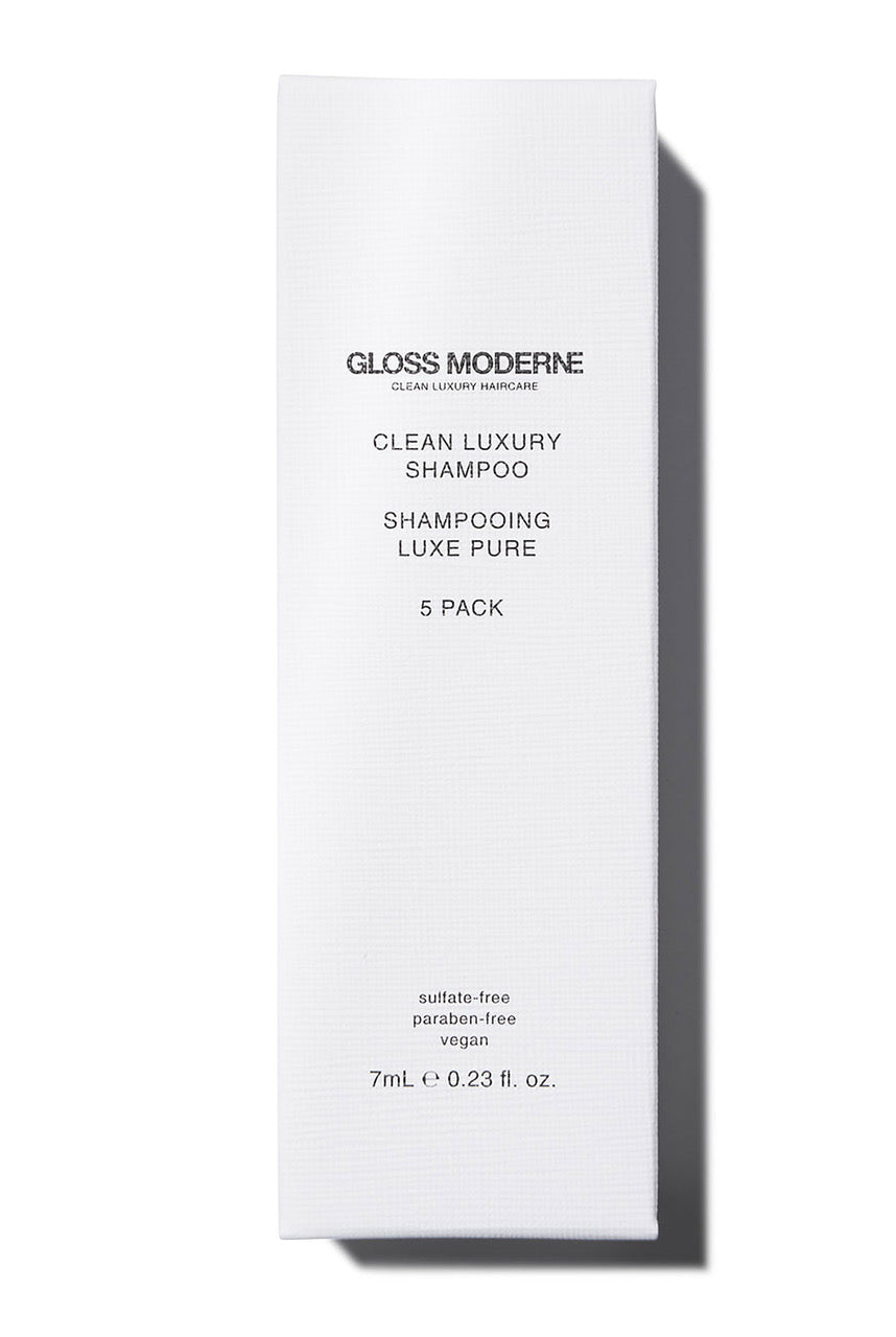Gloss Moderne Clean Luxury Travel Shampoo (5 Pack)