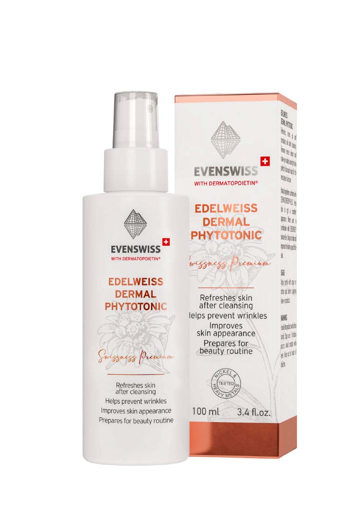 Evenswiss EDELWEISS DERMAL PHYTOTONIC - 100ml