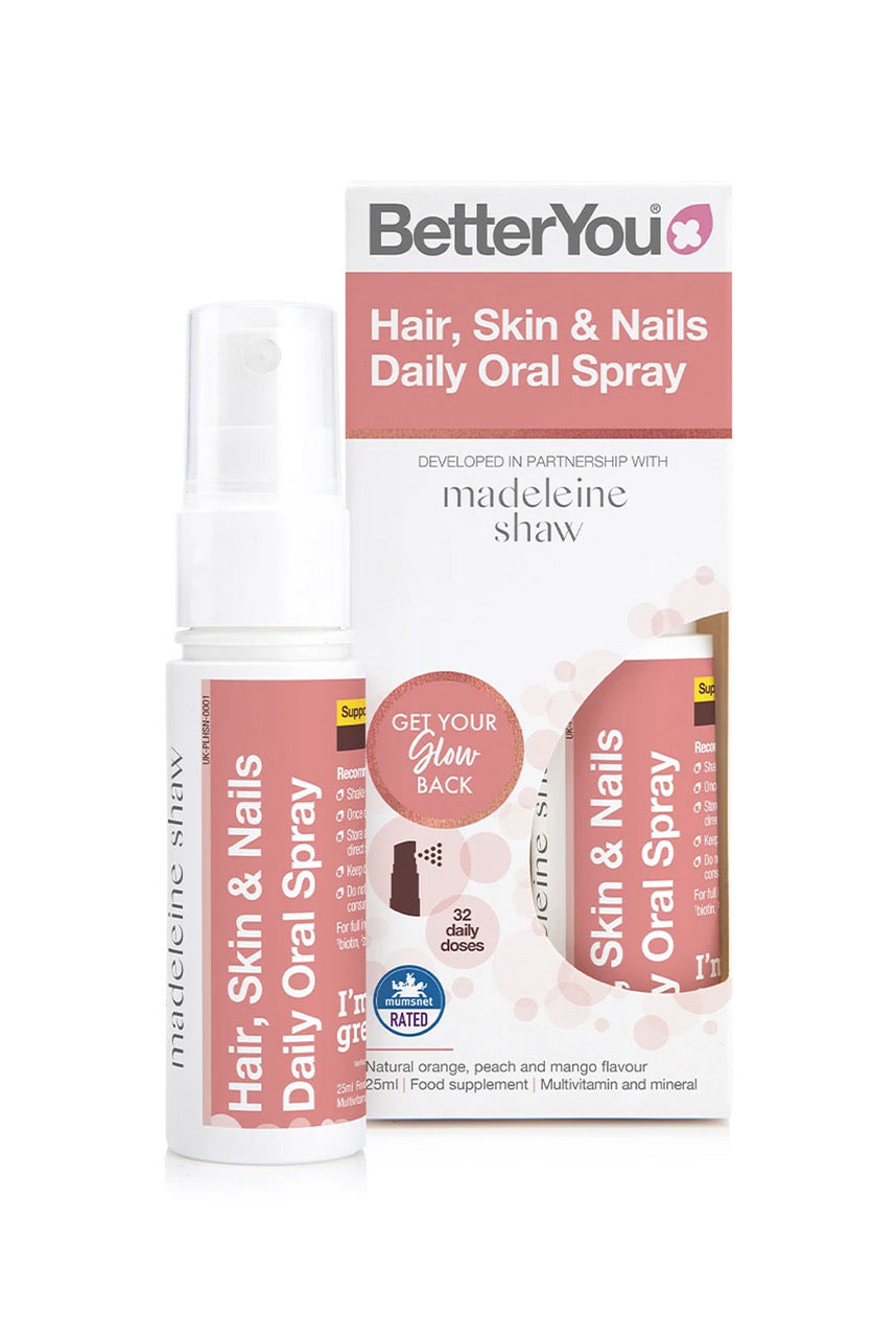 BetterYou Hair Skin and Nails Oral Spray - 25ml