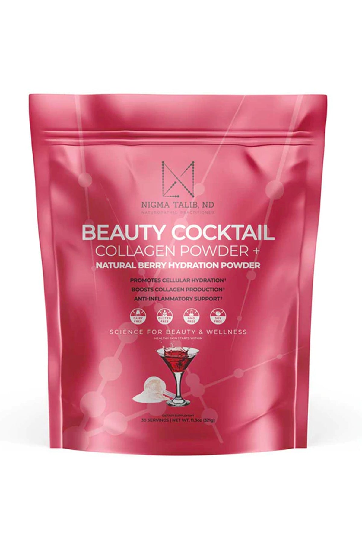 Dr Nigma Beauty Cocktail Collagen Powder - 30 stick packs