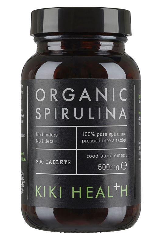 Kiki Health Organic Spirulina Tablets - 200 Tablets