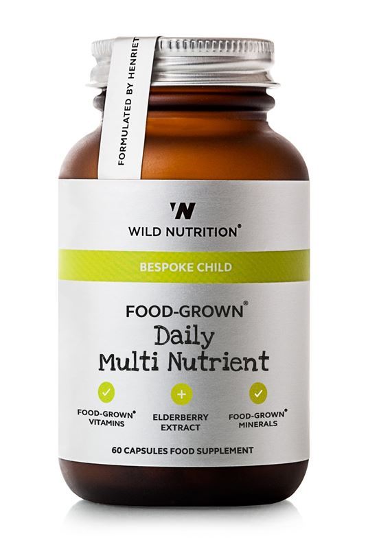 Wild Nutrition Food-Grown Daily Multi Nutrient (Children) - 60 capsules