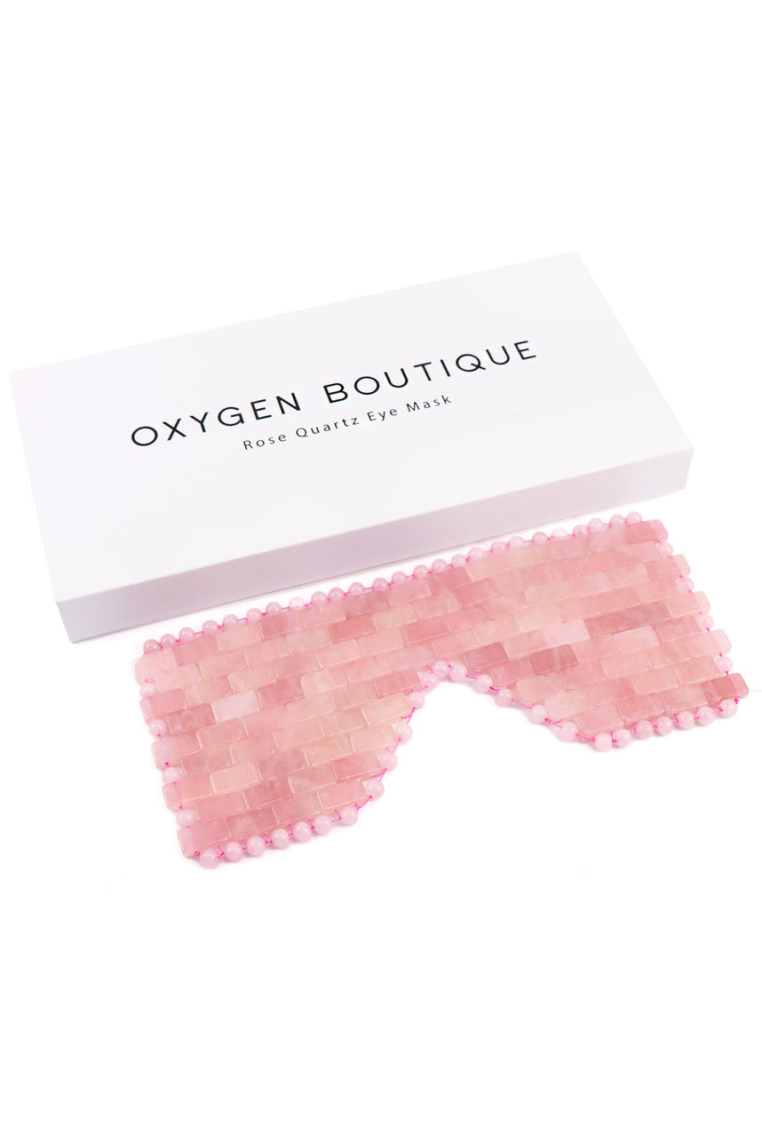 Oxygen Boutique Rose Quartz Eye Mask - One Size