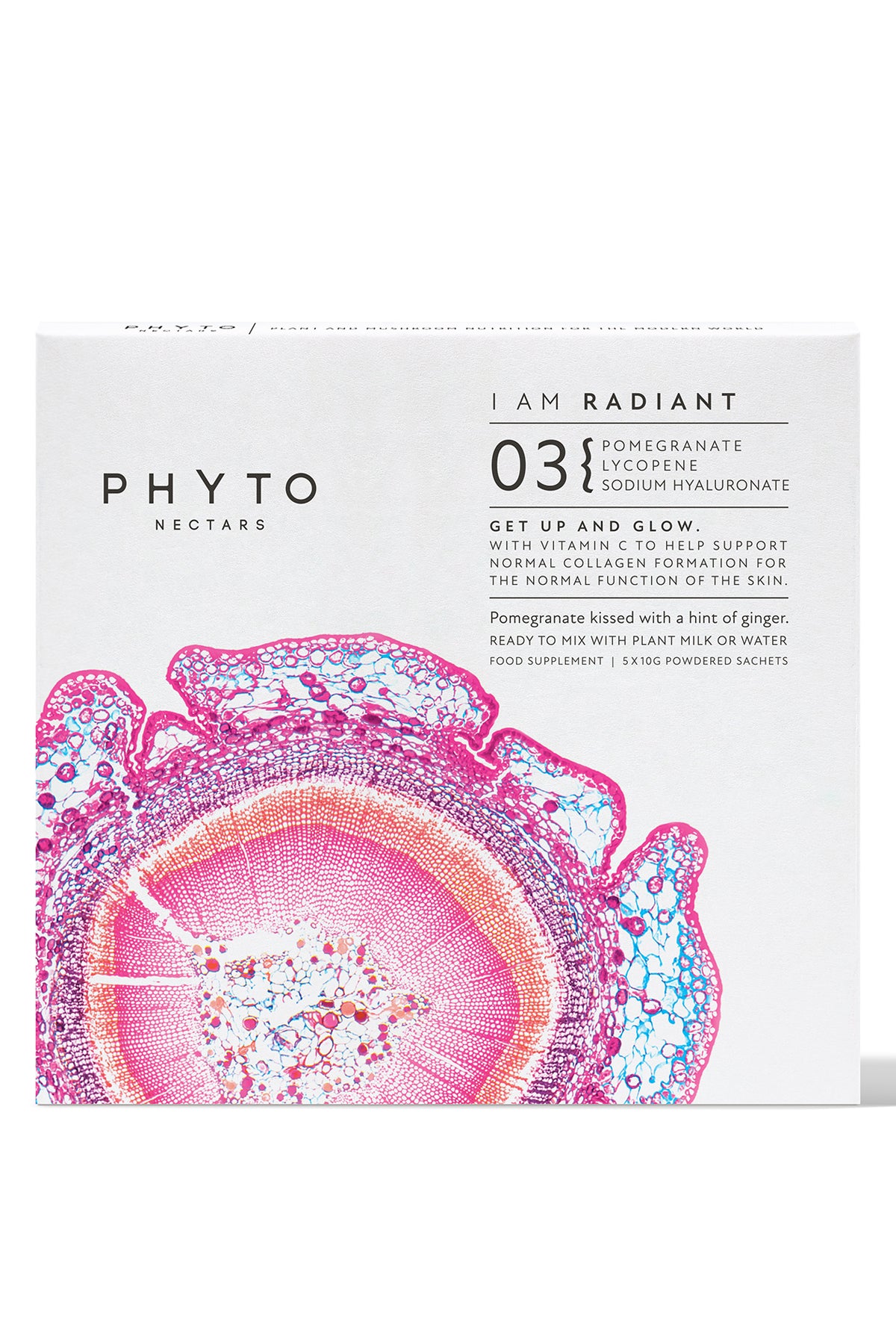 Phyto Nectars I AM RADIANT (BEAUTY) - 5 x 10g Powdered Sachets