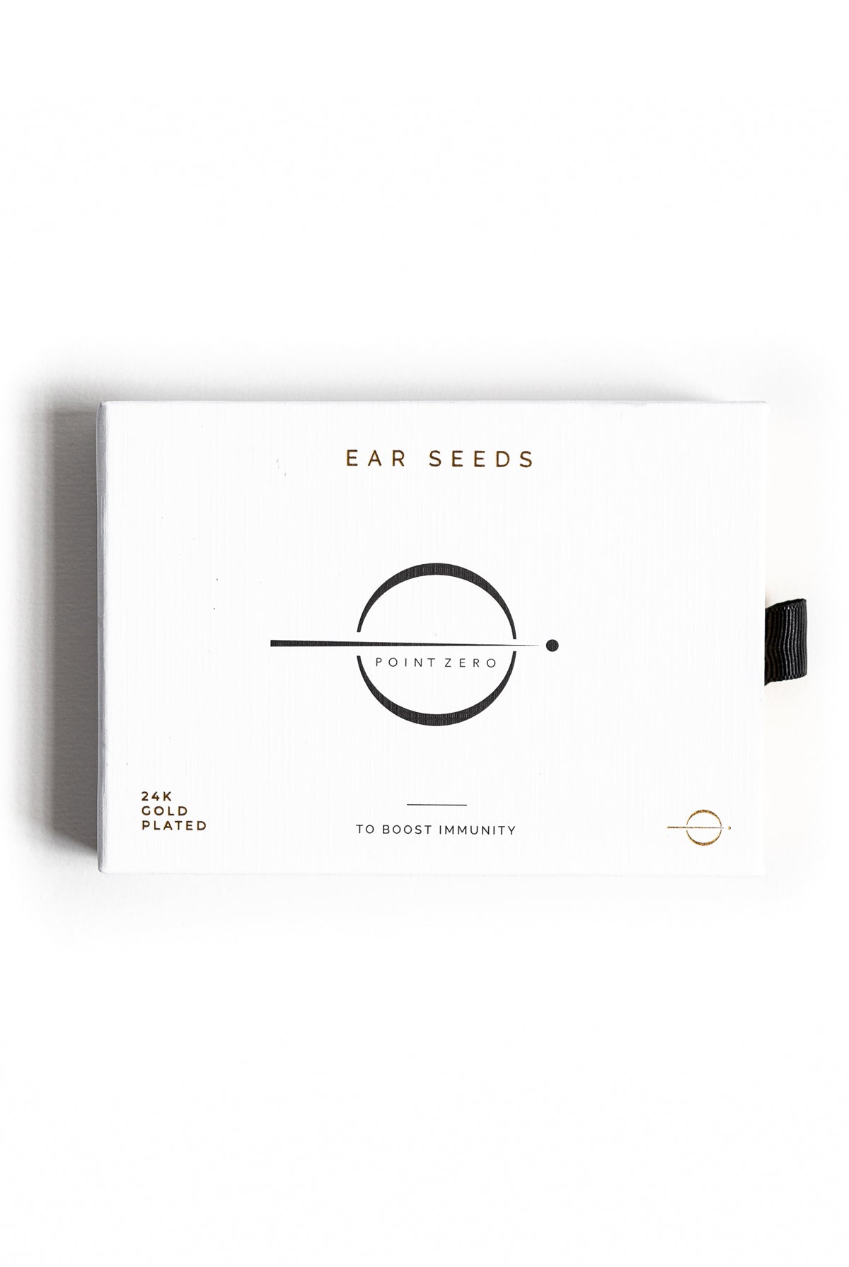 POINT ZERO Ear Seeds - Boost Immunity - One Size Gold