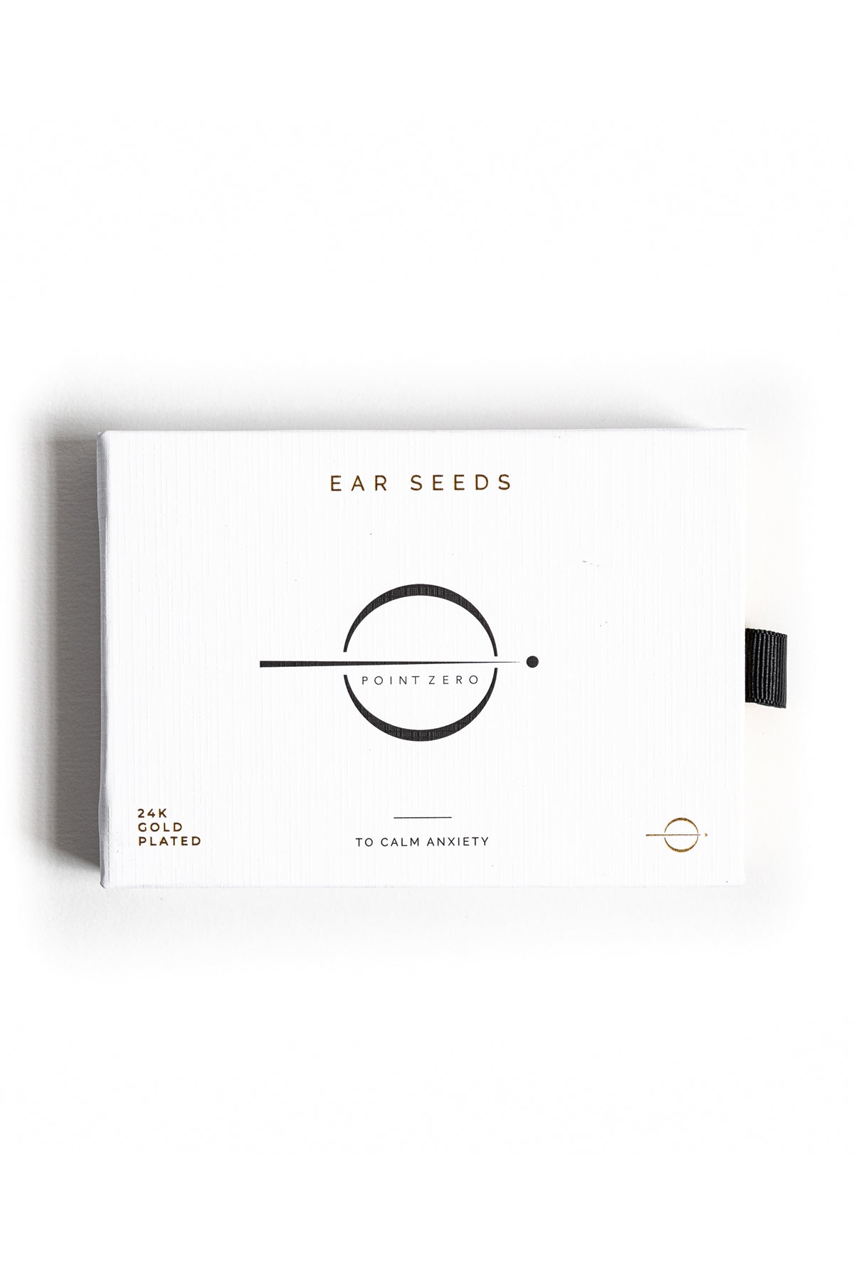 POINT ZERO Ear Seeds - Calm Anxiety - One Size Gold