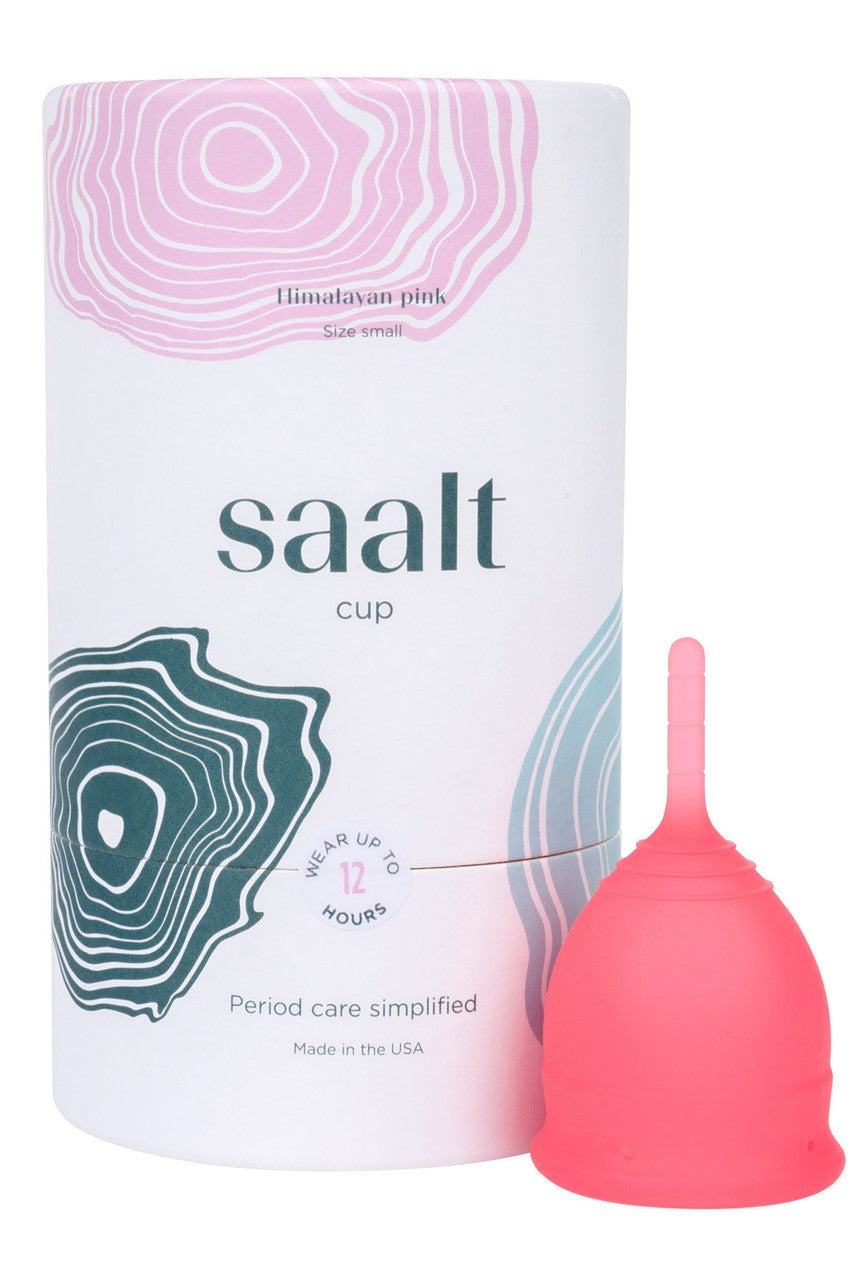 Saalt Menstrual Cup Small in Himalayan Pink - Himalayan Pink