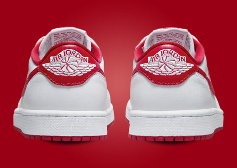 Air Jordan 1 Low OG White/University Red