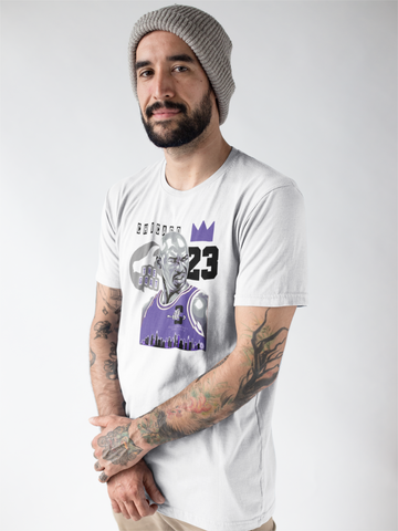 Air Jordan 3 "Dark Iris" White T-Shirt The GOAT