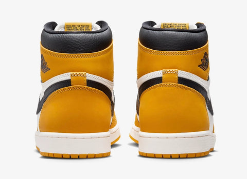 Air Jordan 1 High OG Yellow Ochre - Rear