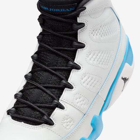 Air Jordan 9 Powder Blue - Closeup