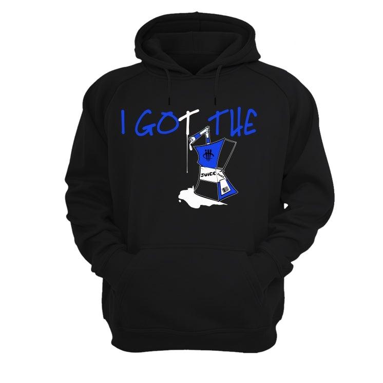 black and blue 12s shirt