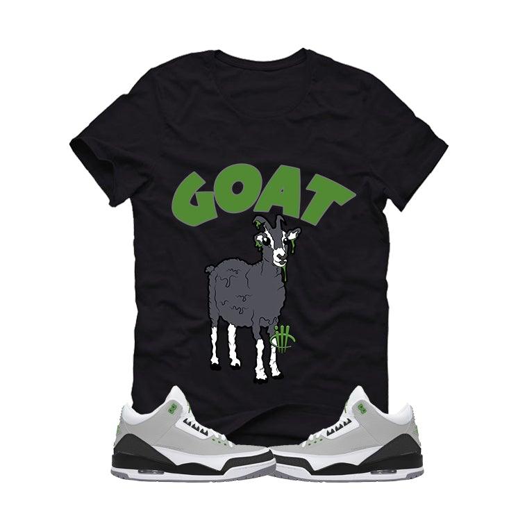 Air Jordan 3 Chlorophyll Black T (Goat 