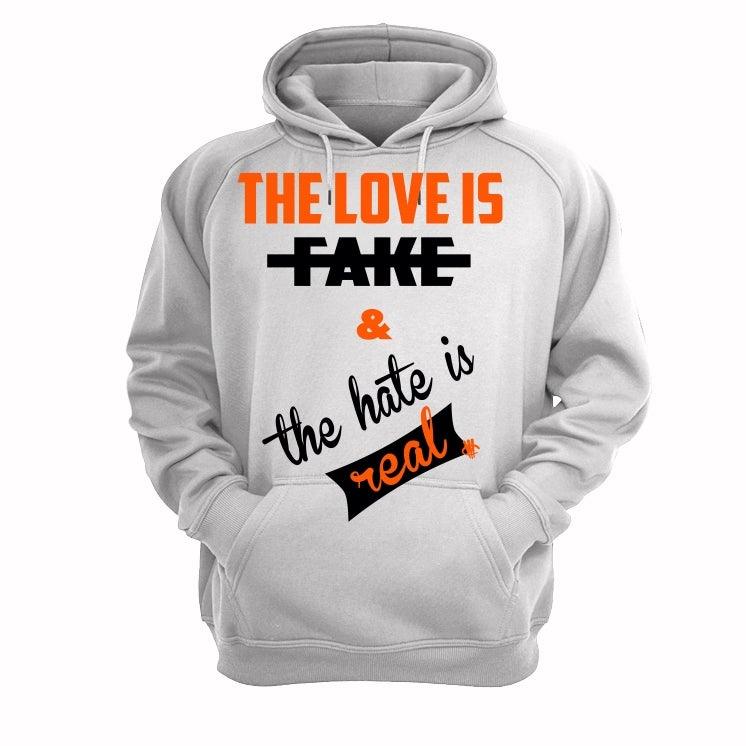 orange and black jordan hoodie