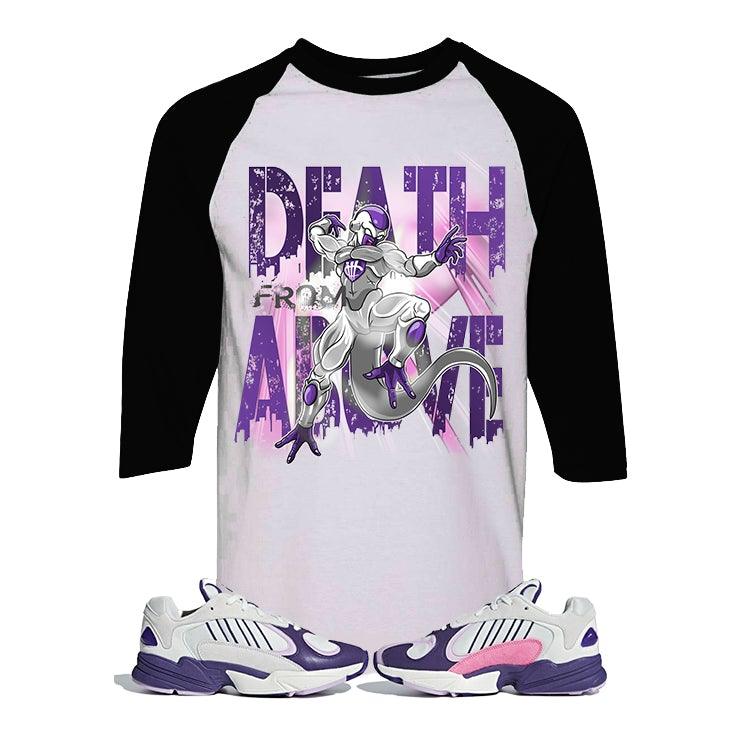 Dragon Ball Z Adidas Frieza White And Black Baseball Tee Death From A Illcurrency Sneaker Matching Apparel