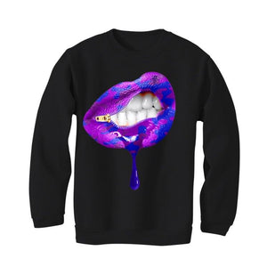 purple foamposites shirt