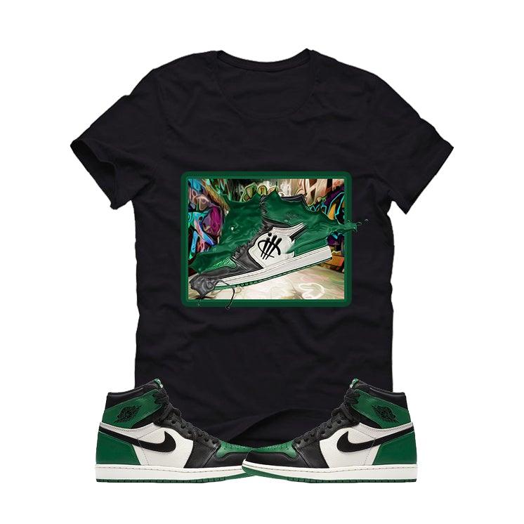 jordan retro 1 pine green shirt