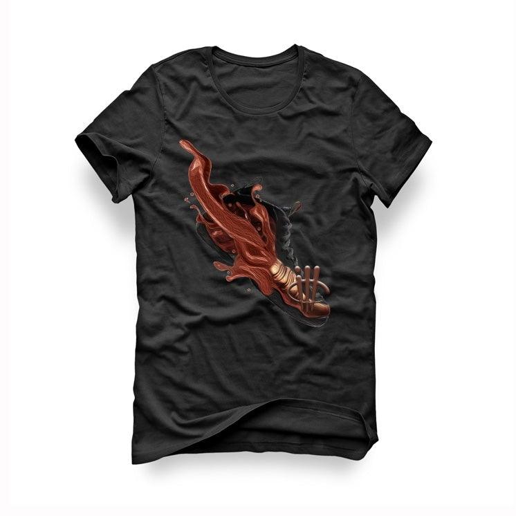 crimson foamposite shirt