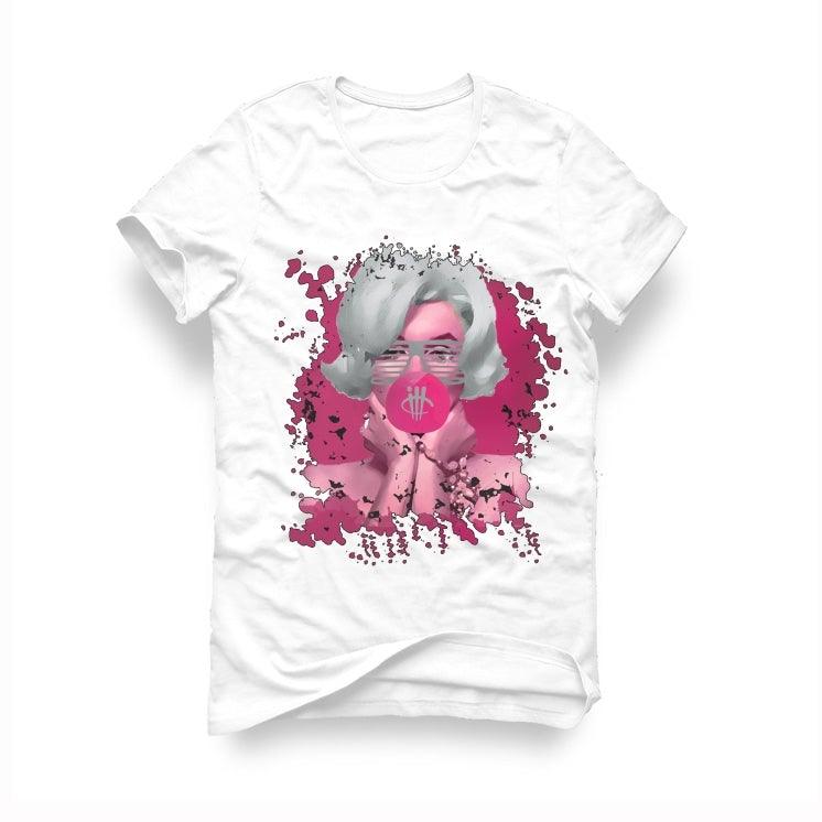 pink snakeskin jordan shirt