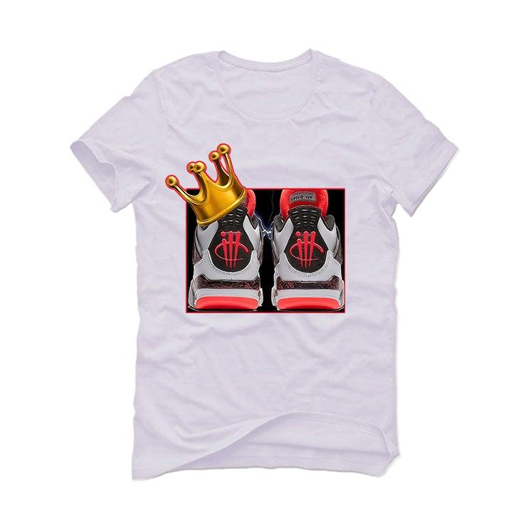 aldrig gullig ting The Air Jordan 4 “Hot Lava” White T (Xxx) – illCurrency Sneaker Matching  Apparel