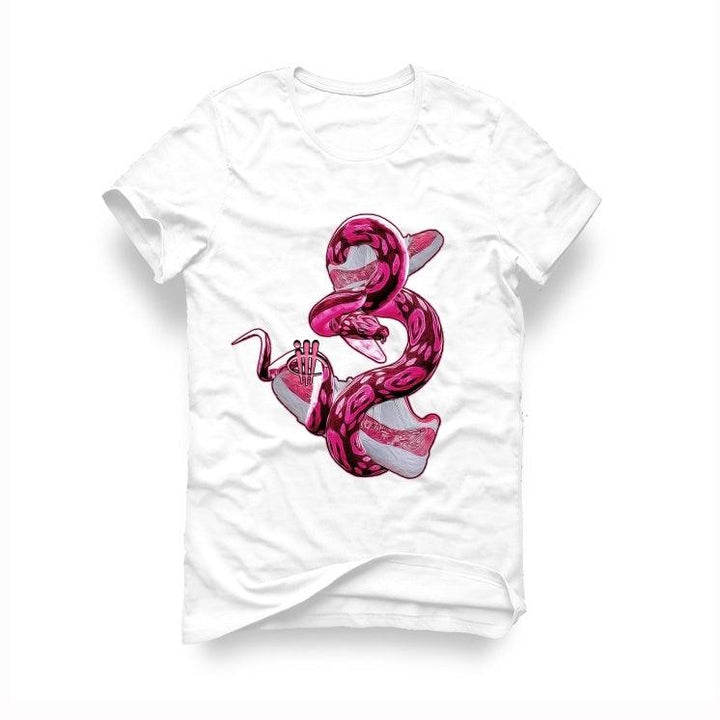 jordan 11 pink snakeskin shirt